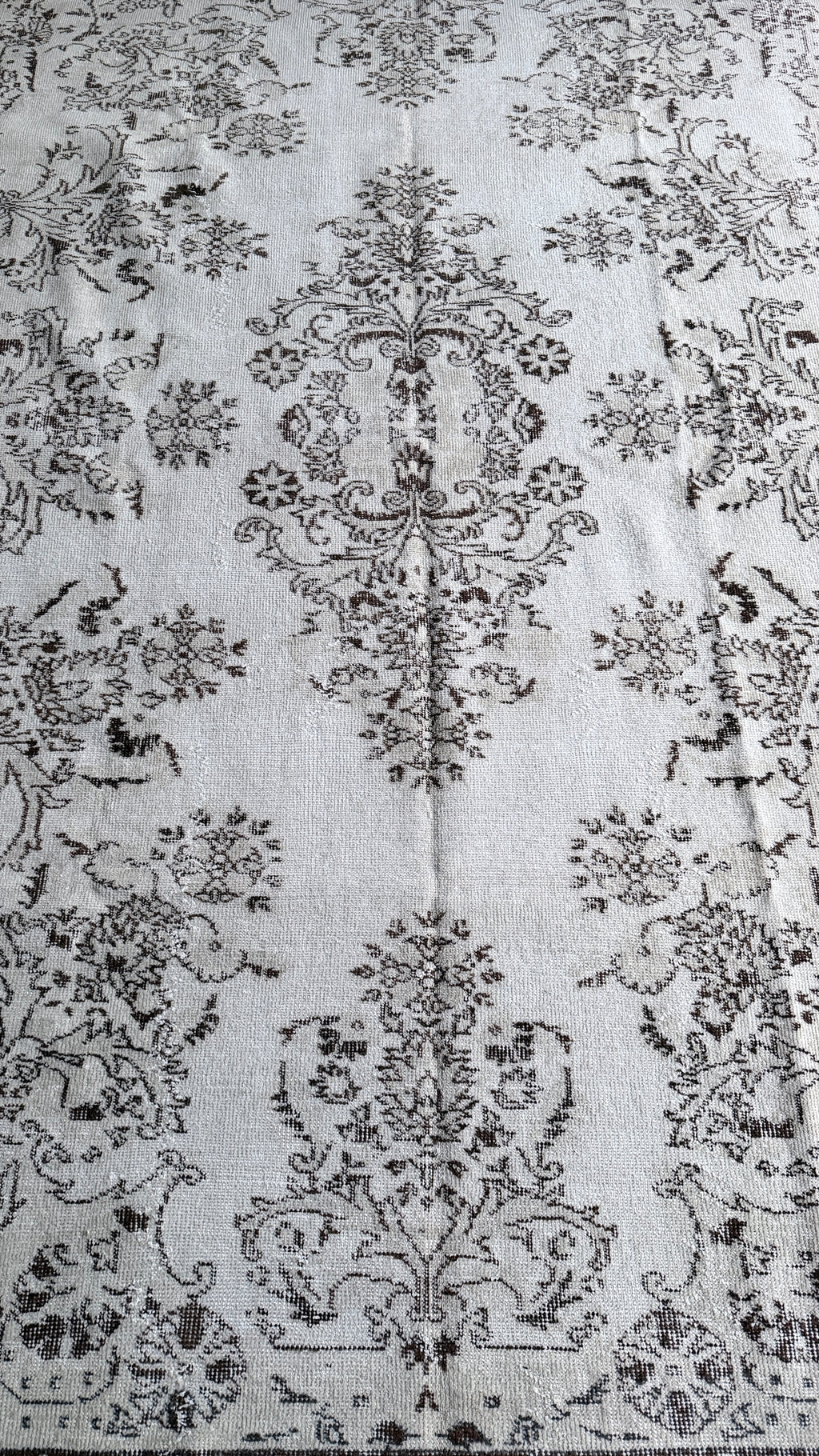 100-Year-Old Turkish Rug – 183 × 278 cm – Handmade Wool & Cotton – Antique Anatolian Carpet