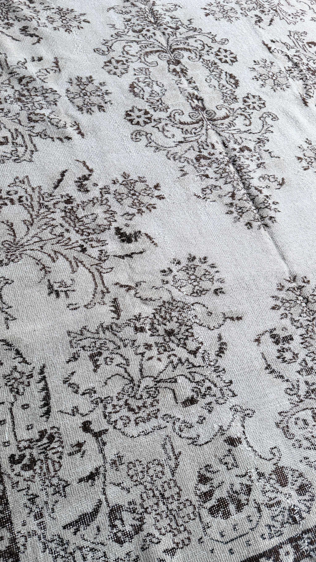 100-Year-Old Turkish Rug – 183 × 278 cm – Handmade Wool & Cotton – Antique Anatolian Carpet