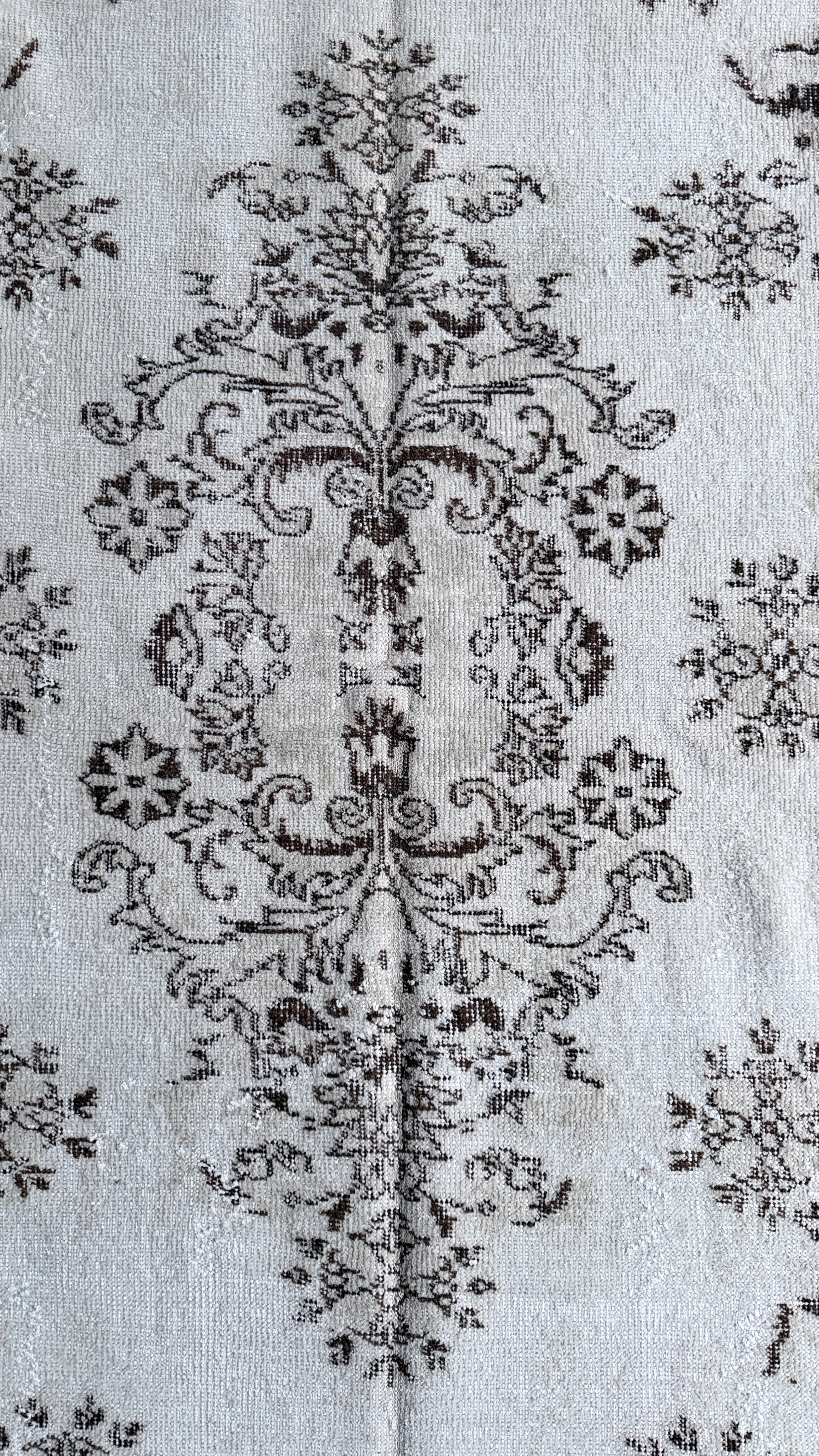 100-Year-Old Turkish Rug – 183 × 278 cm – Handmade Wool & Cotton – Antique Anatolian Carpet