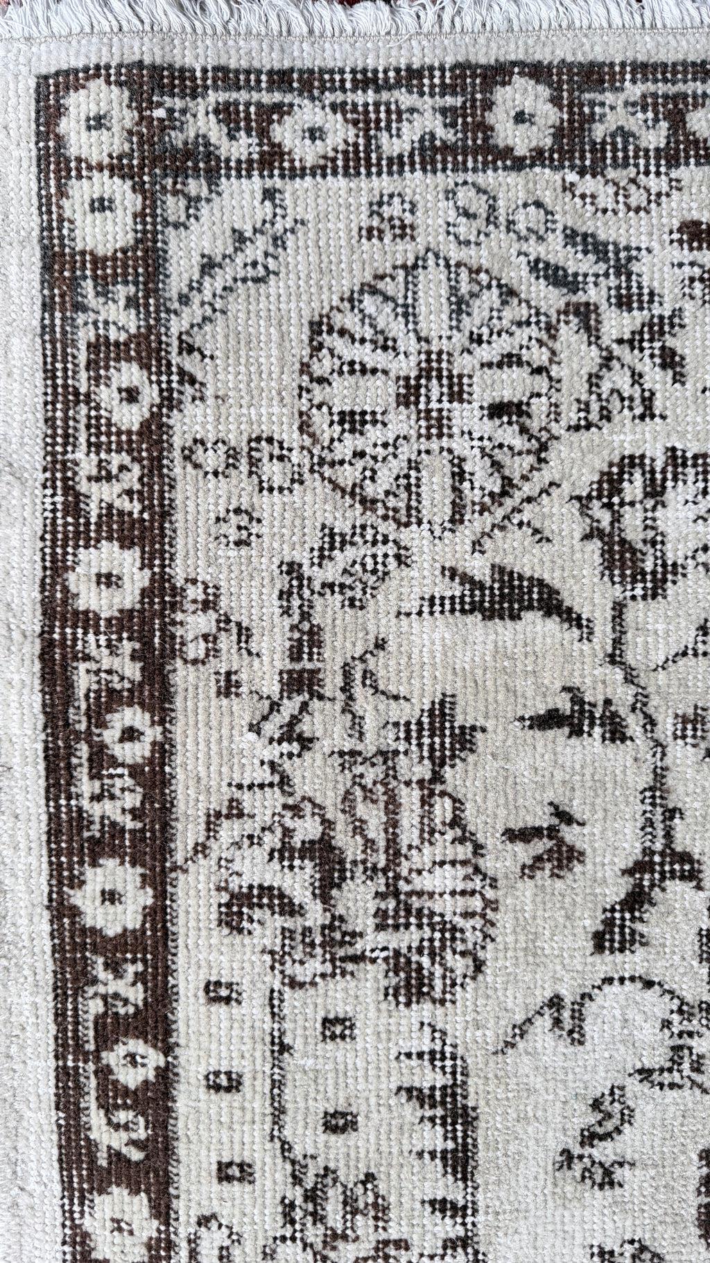 100-Year-Old Turkish Rug – 183 × 278 cm – Handmade Wool & Cotton – Antique Anatolian Carpet