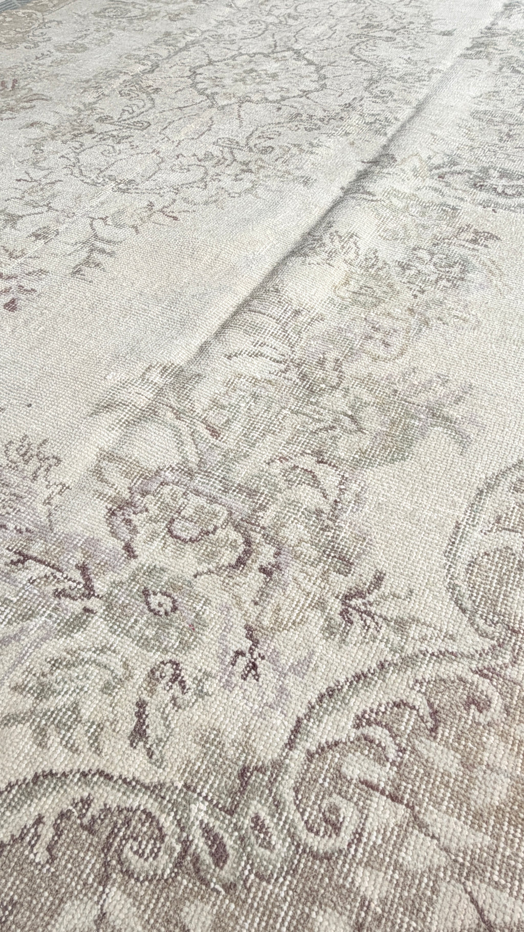 Vintage Turkish Rug – 166 × 293 cm – Handmade Wool & Cotton – Distressed Anatolian Carpet