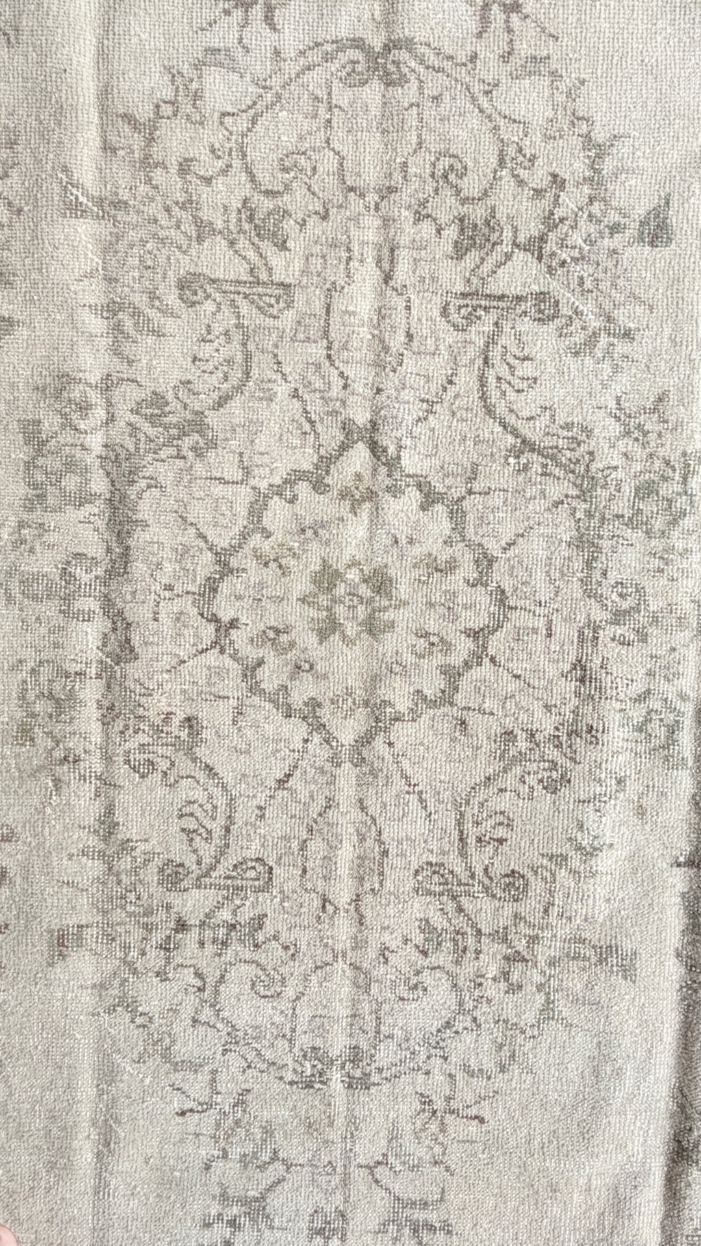 Vintage Turkish Rug – 166 × 293 cm – Handmade Wool & Cotton – Distressed Anatolian Carpet