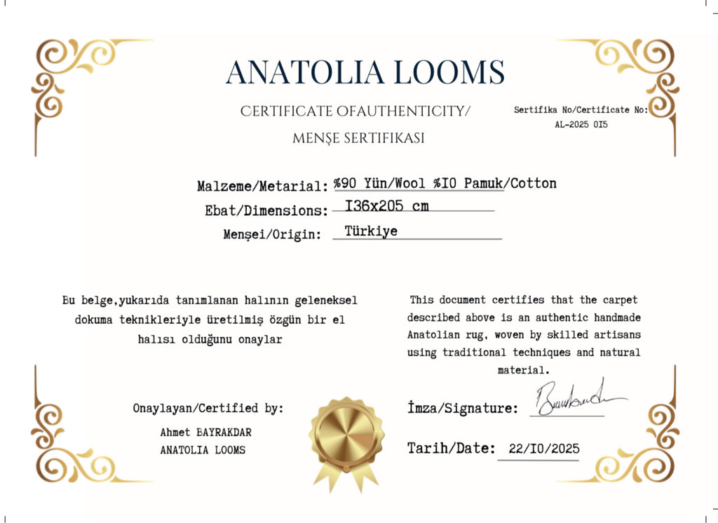 Embossed Anatolian Kilim – 136×205 cm | Handwoven Wool Tribal Carpet