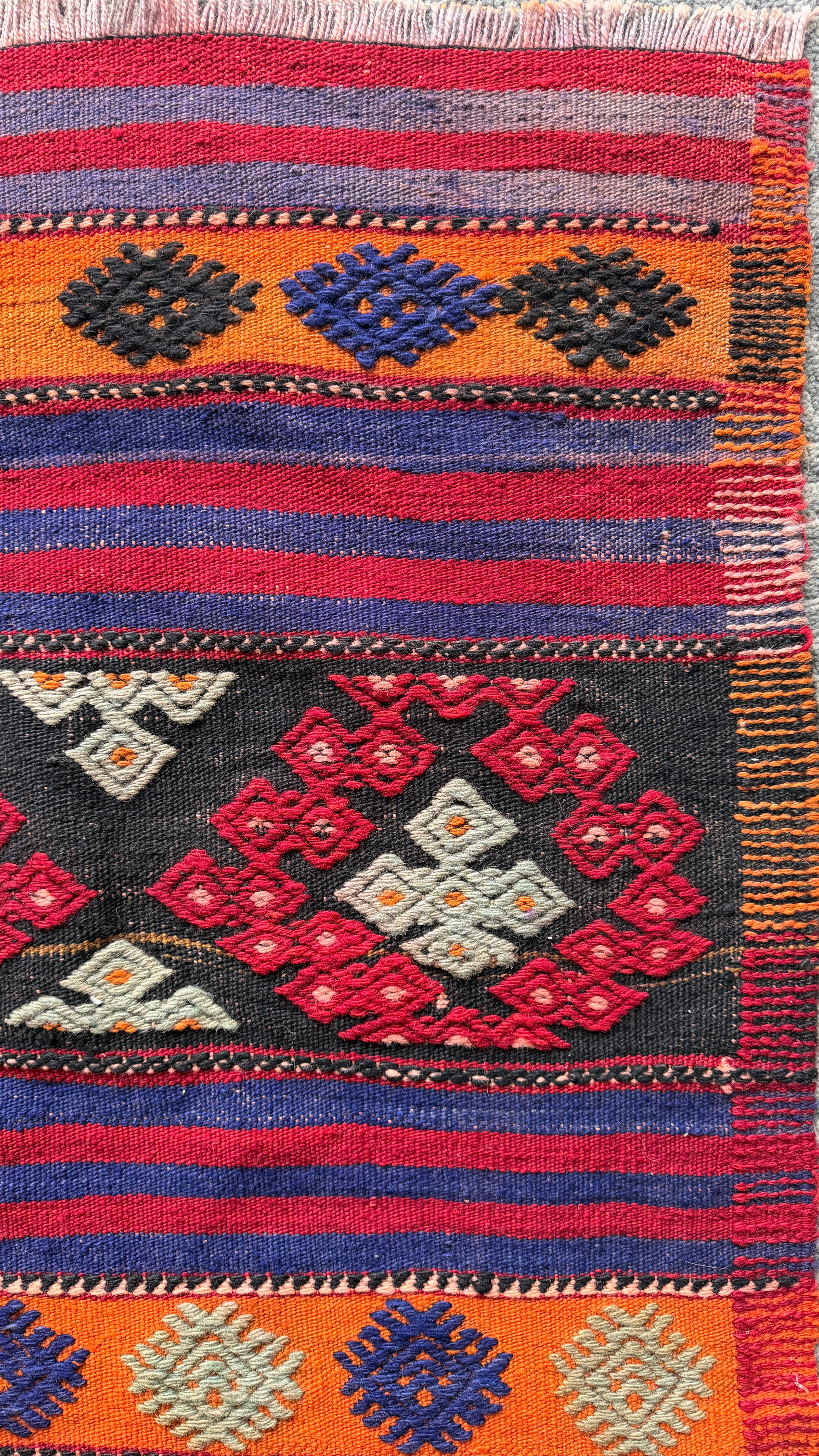 Balıkesir Handmade Turkish Rug – 155 × 240 cm – Handmade Wool Rug – Vintage Anatolian Carpet