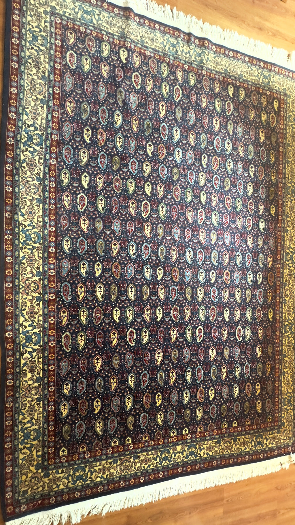 Ottoman Premium Hereke Wool Rug – 200×300 cm | Handwoven Turkish Floral Carpet