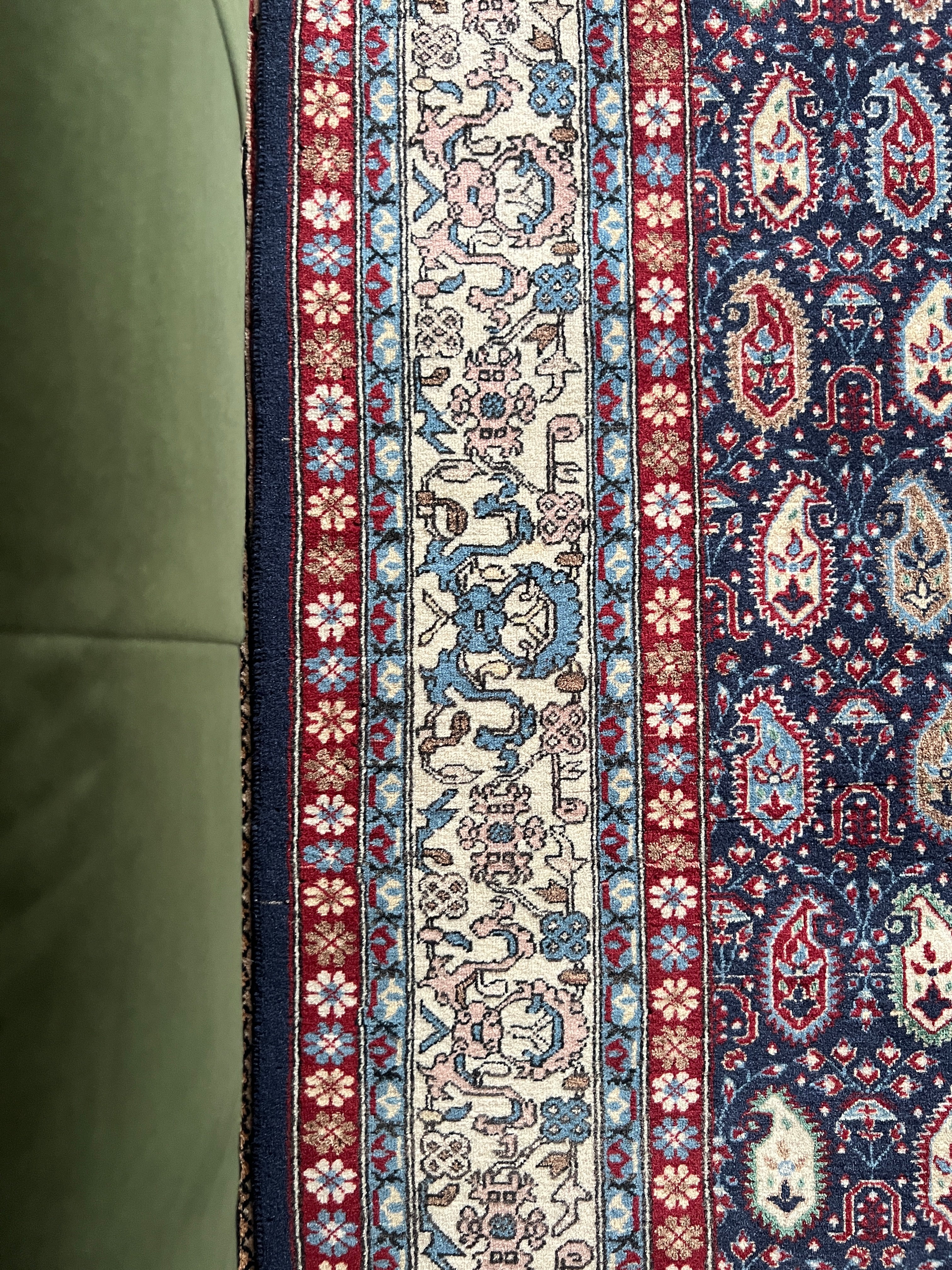 Ottoman Premium Hereke Wool Rug – 200×300 cm | Handwoven Turkish Floral Carpet