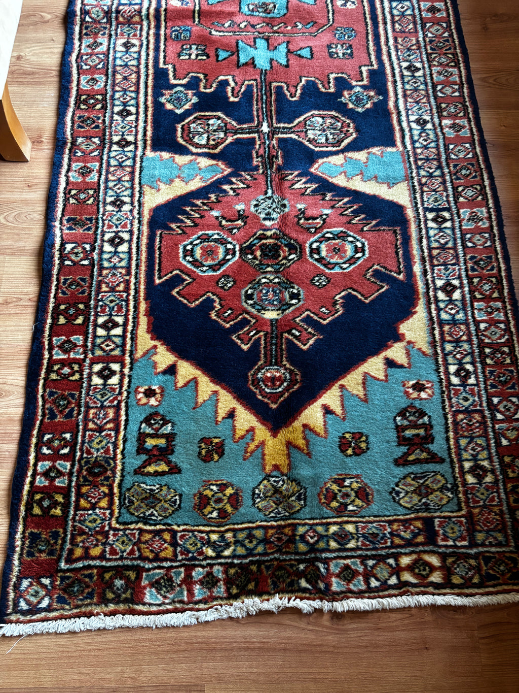 97 × 378 cm | Manisa Kula | Vintage Turkish Wool Runner