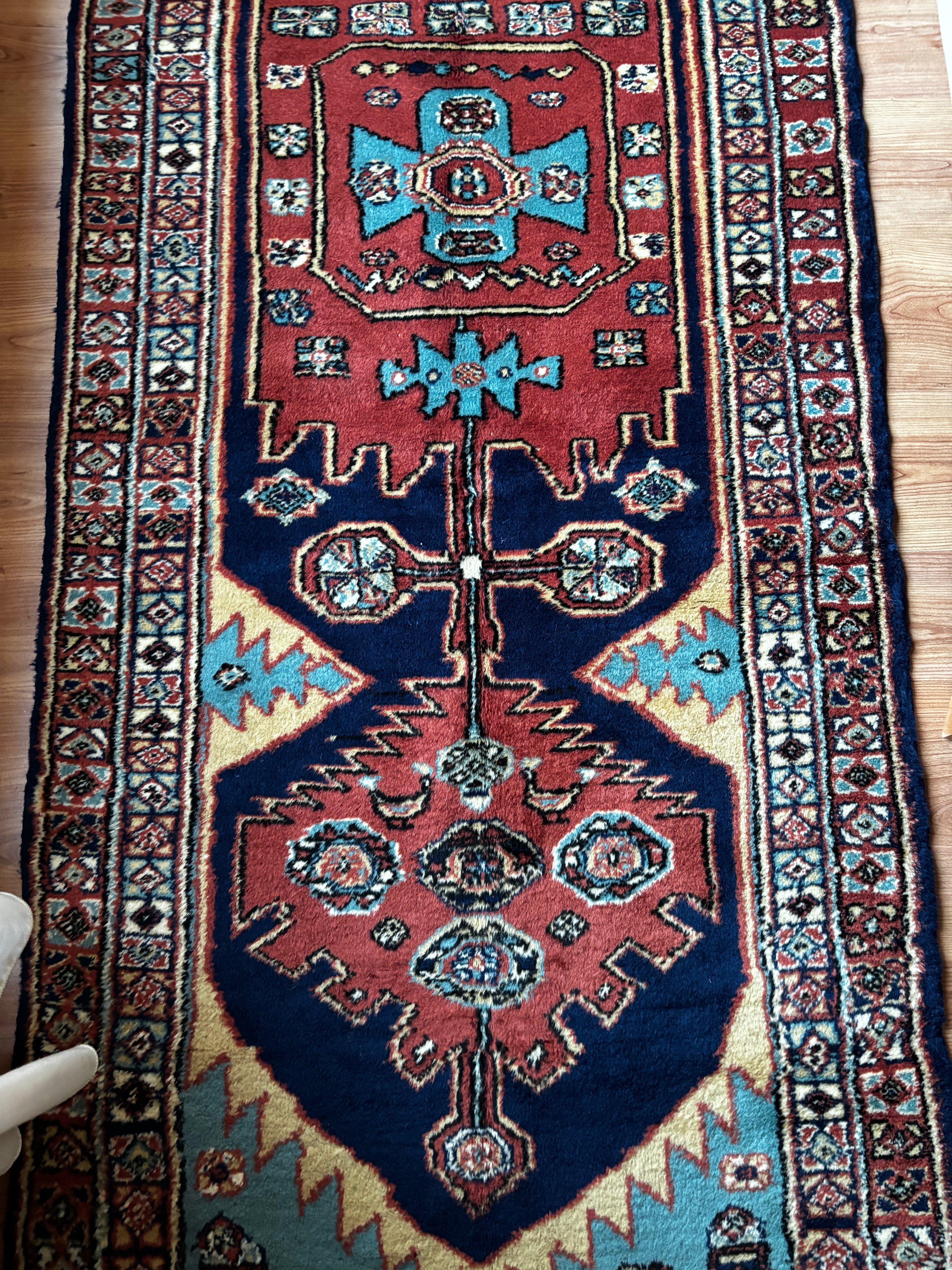 97 × 378 cm | Manisa Kula | Vintage Turkish Wool Runner