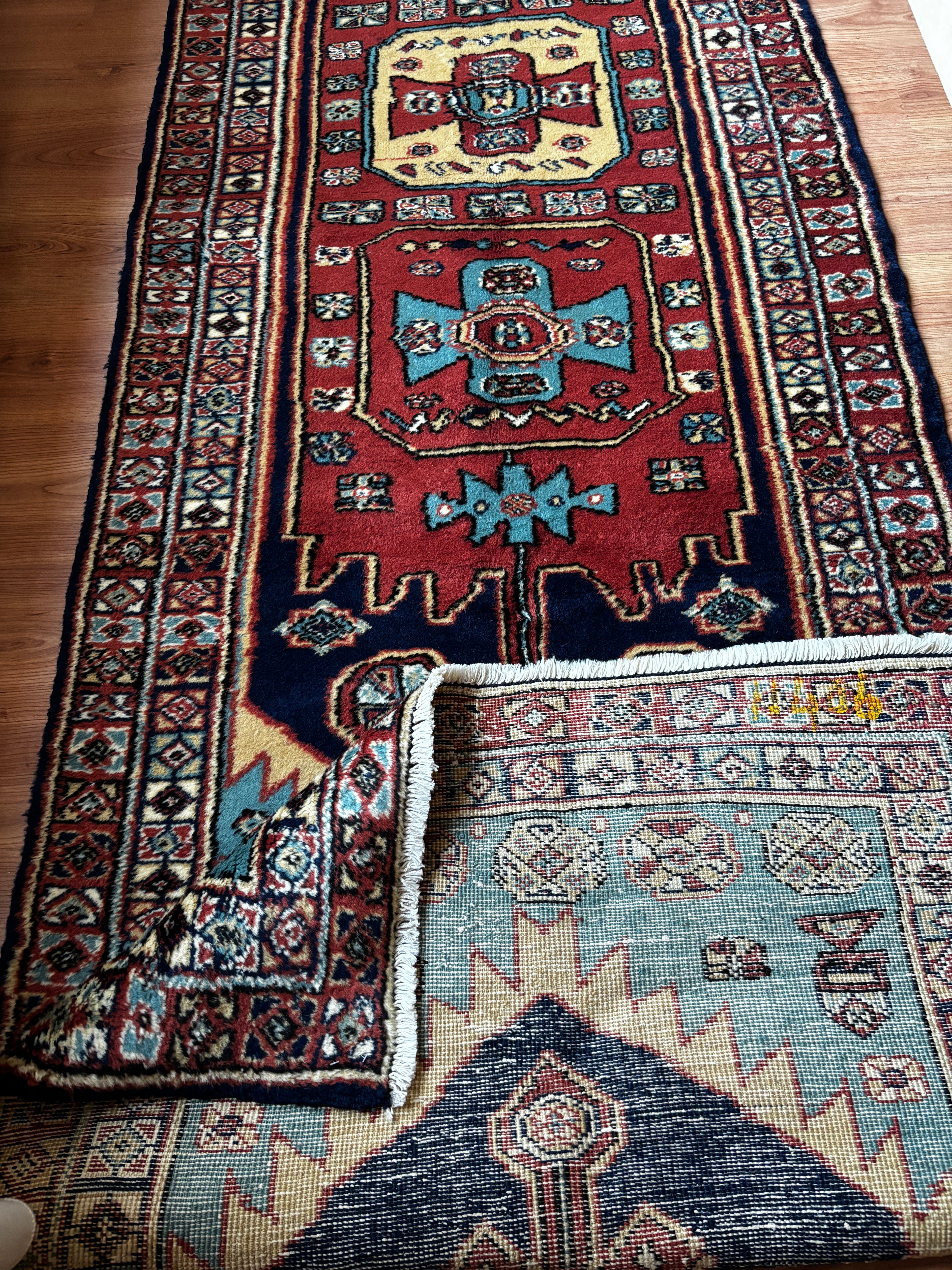 97 × 378 cm | Manisa Kula | Vintage Turkish Wool Runner