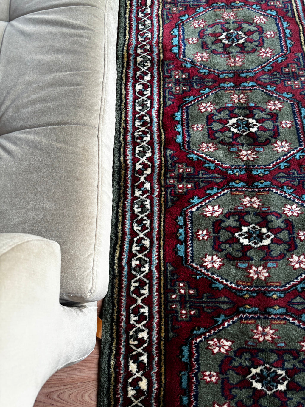 Manisa Kula Runner Rug – Terracotta · 87 × 347 cm