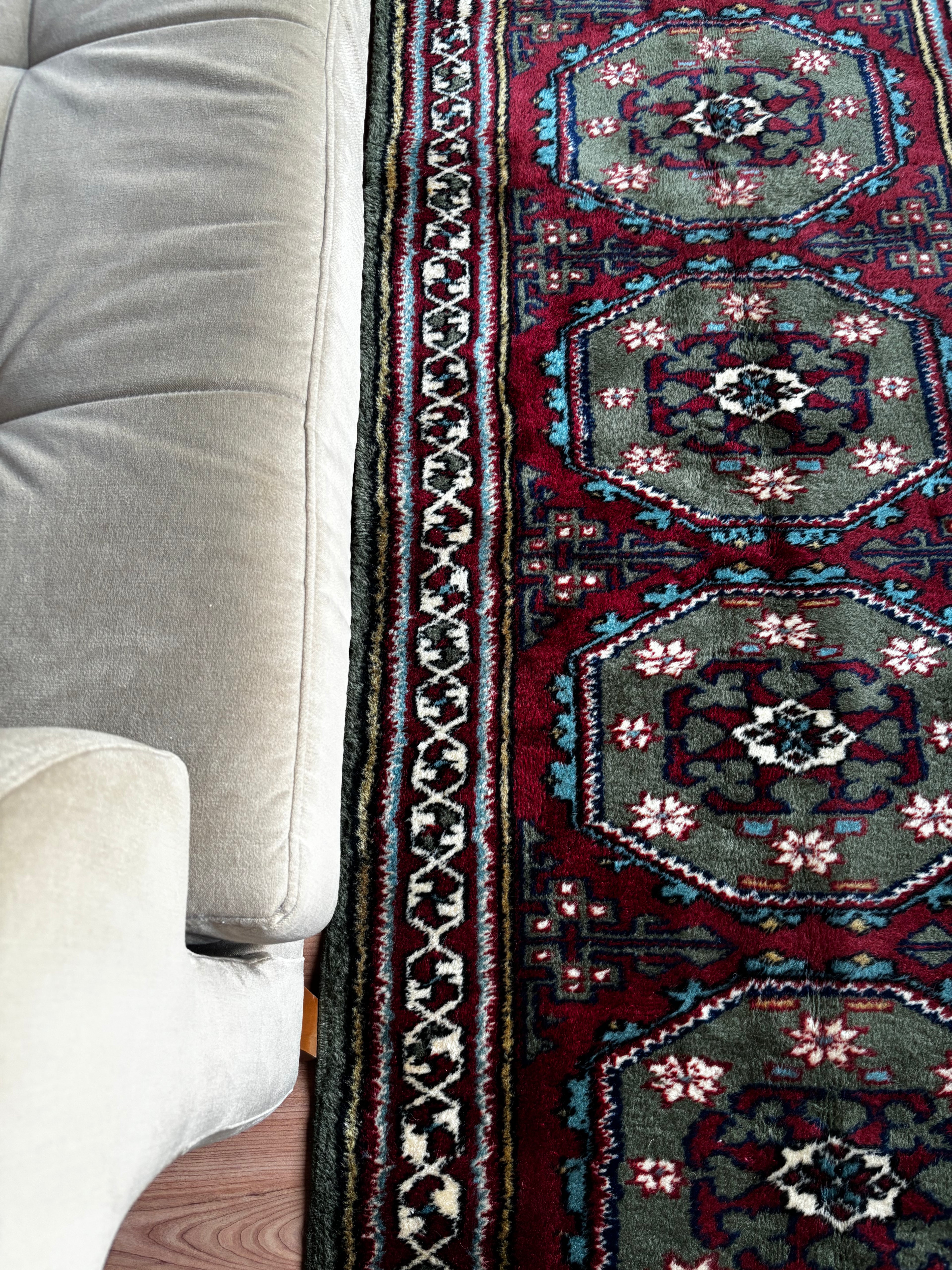 Manisa Kula Runner Rug – Terracotta · 87 × 347 cm