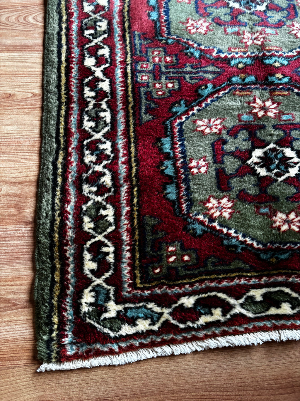 Manisa Kula Runner Rug – Terracotta · 87 × 347 cm