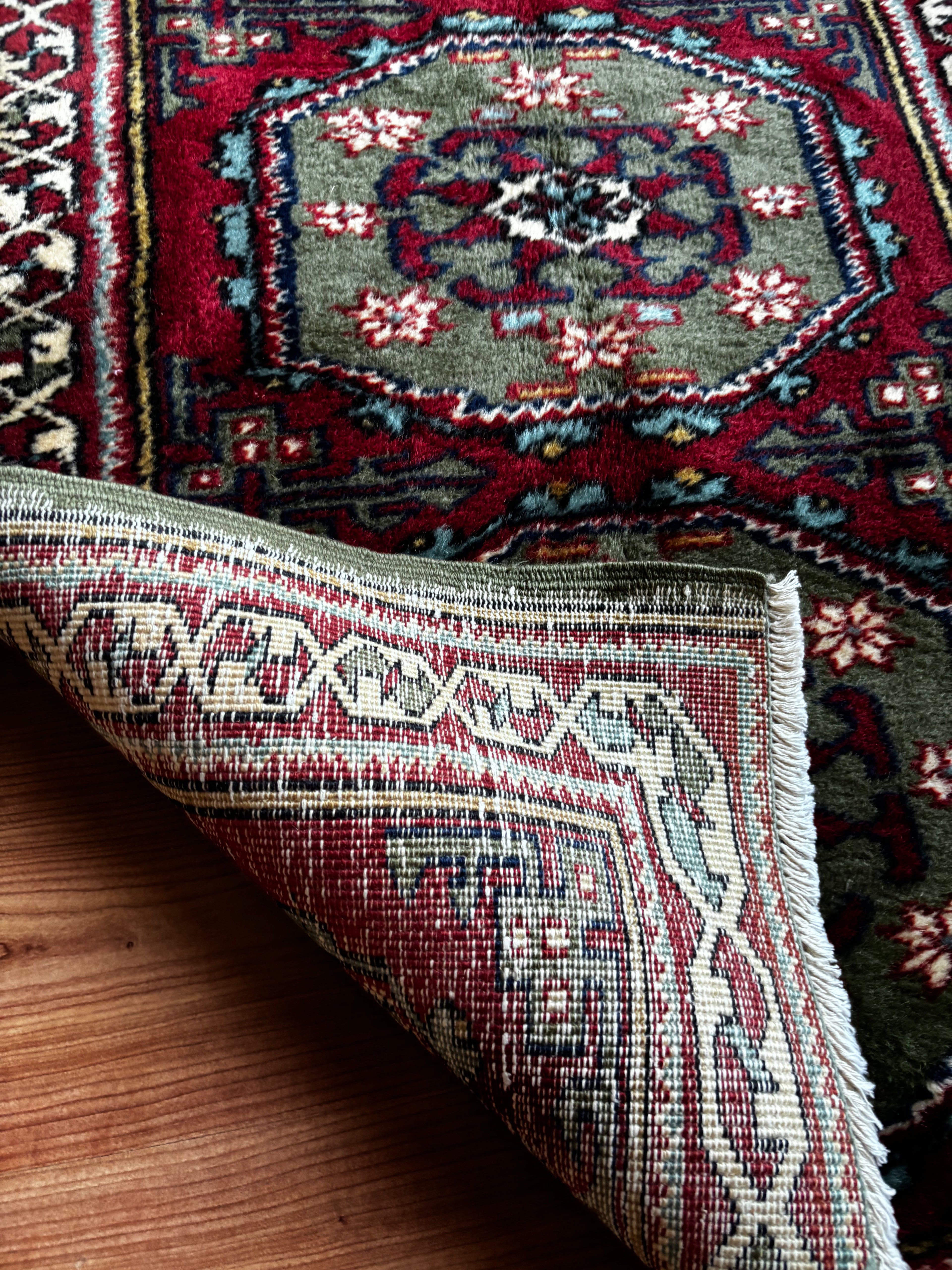 Manisa Kula Runner Rug – Terracotta · 87 × 347 cm
