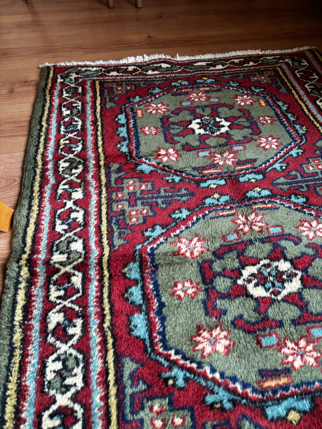 Manisa Kula Runner Rug – Terracotta · 87 × 347 cm