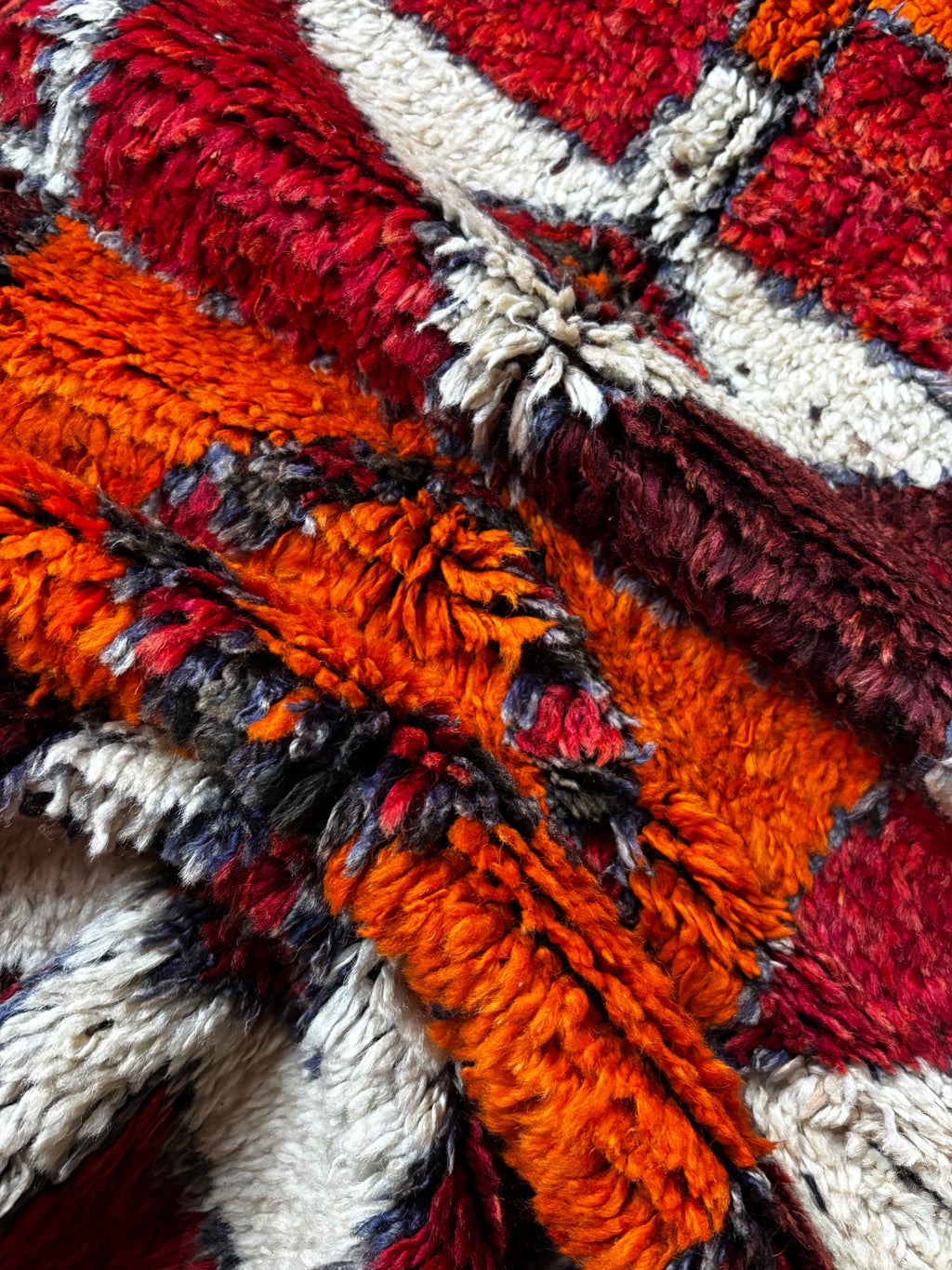 120 × 350 cm | Handmade Herki Tribal Runner