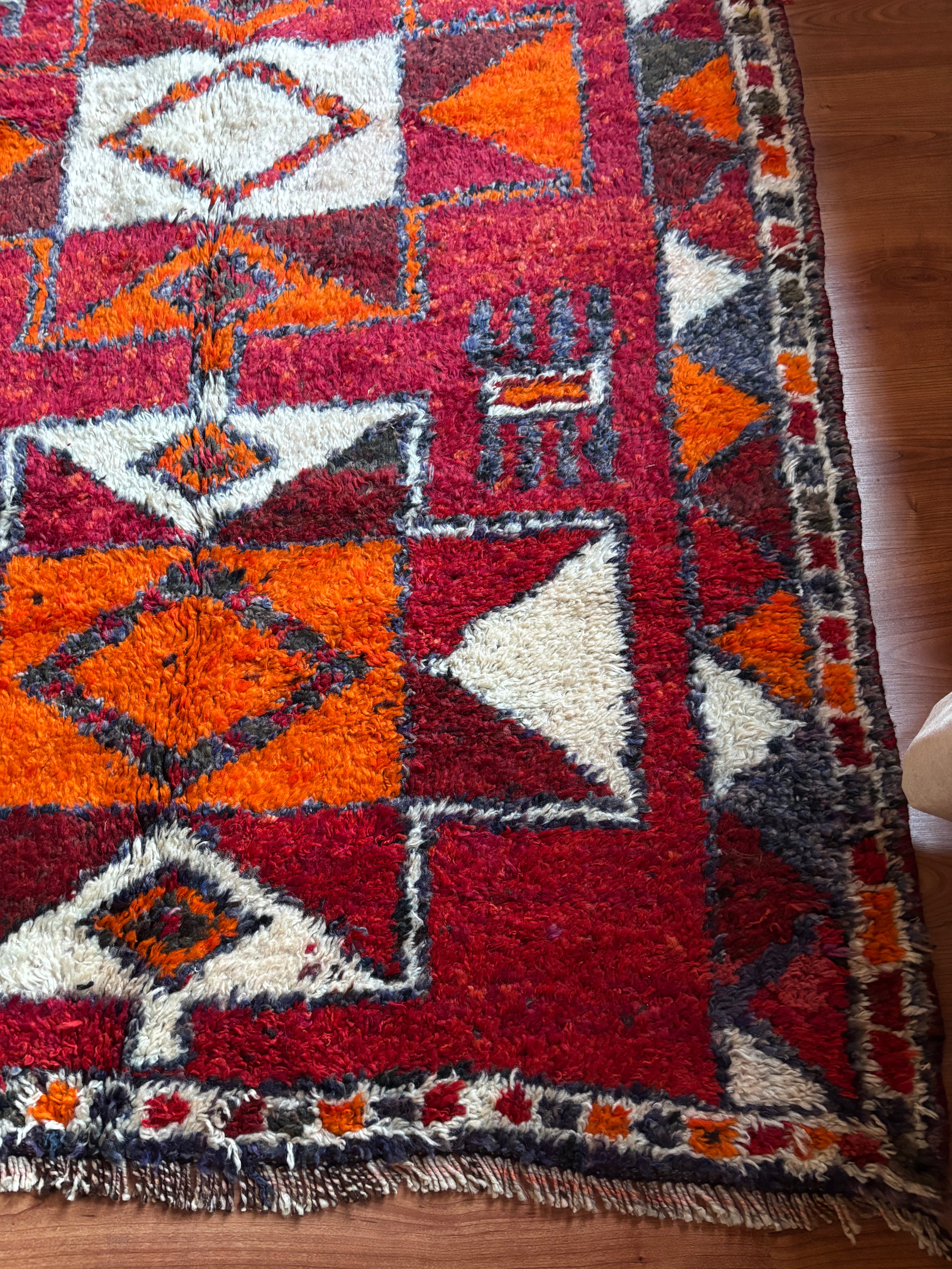 120 × 350 cm | Handmade Herki Tribal Runner