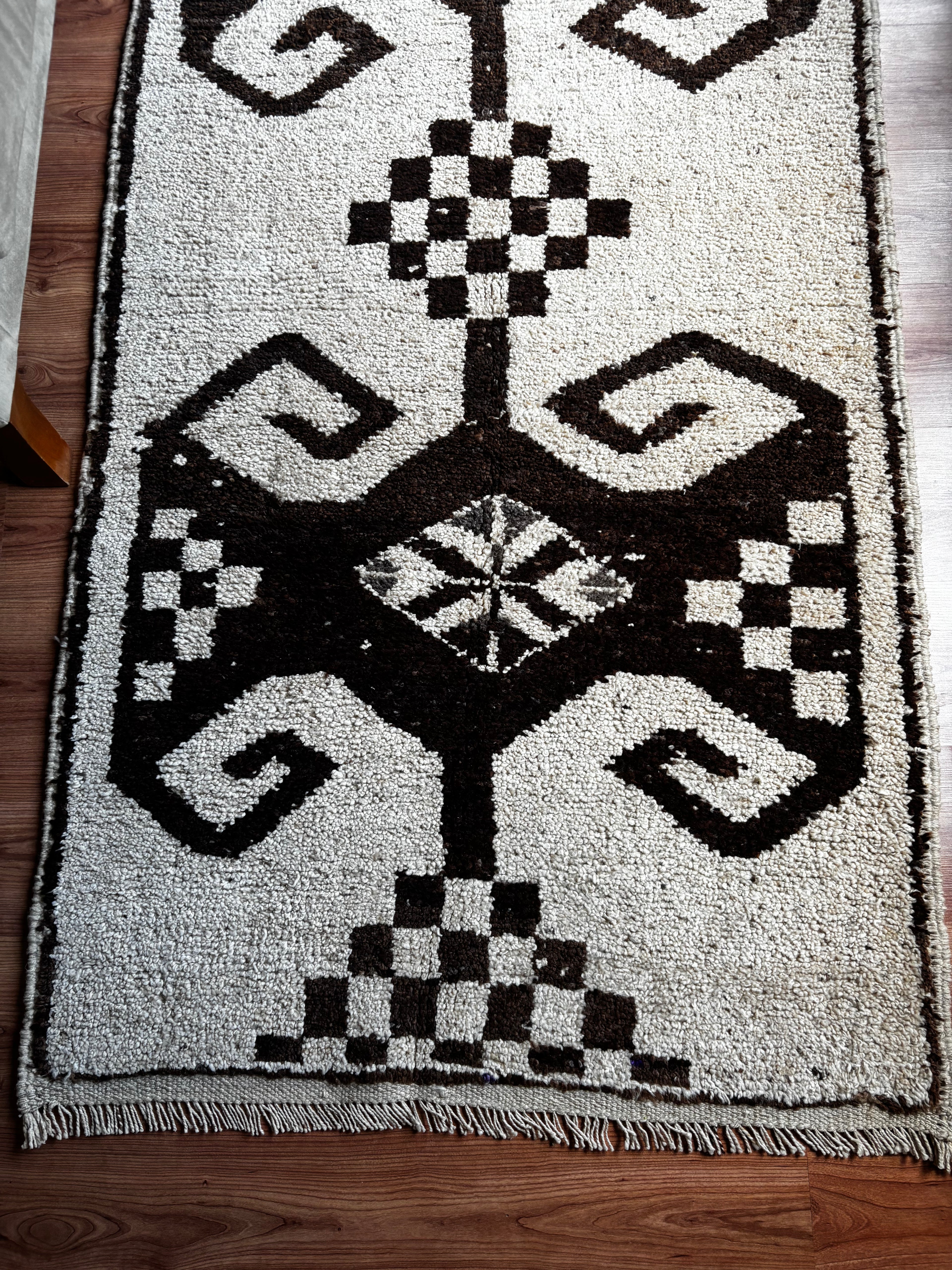 100 × 310 cm | Handmade Kurdish Tribal Runner