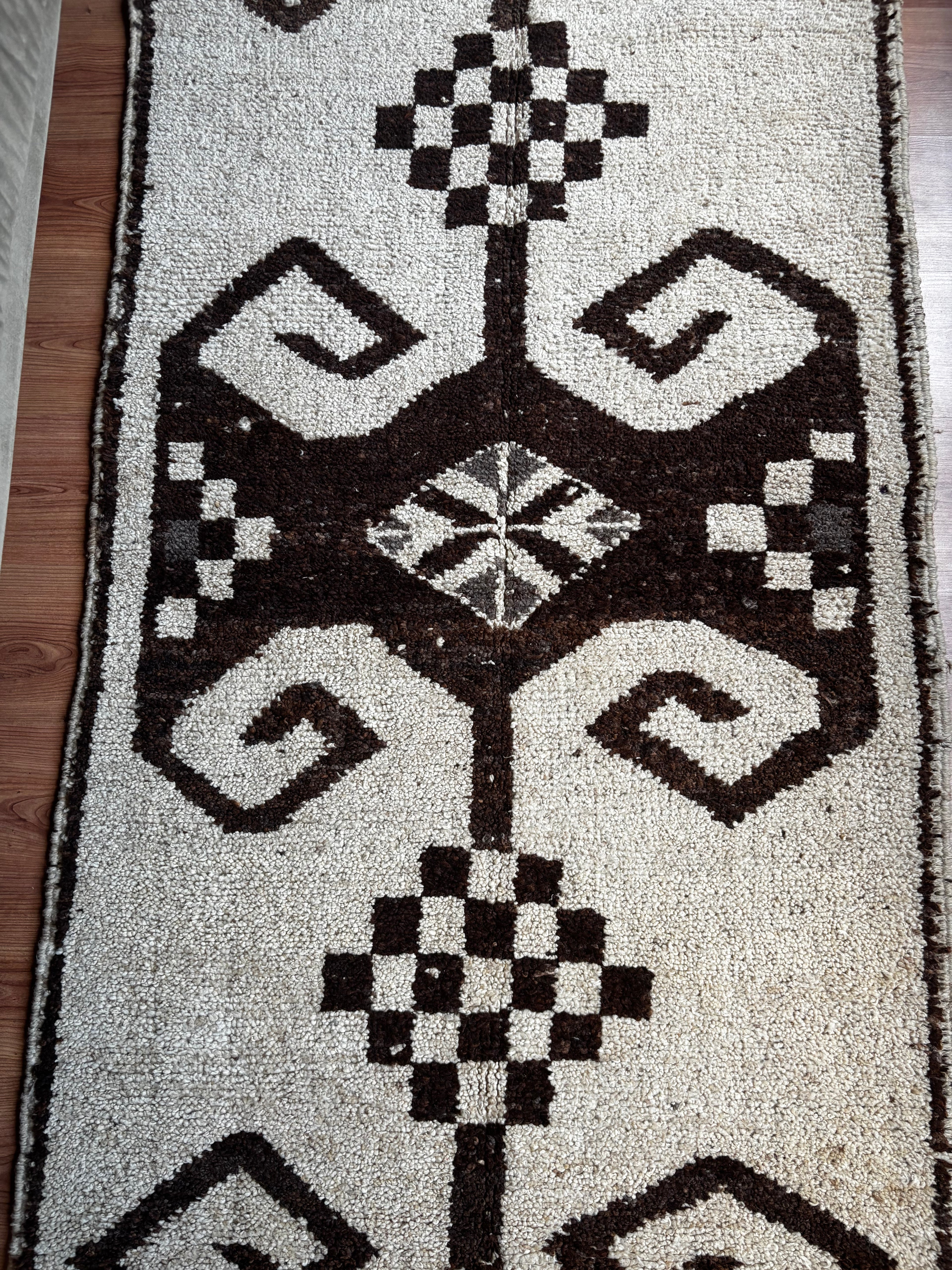 100 × 310 cm | Handmade Kurdish Tribal Runner