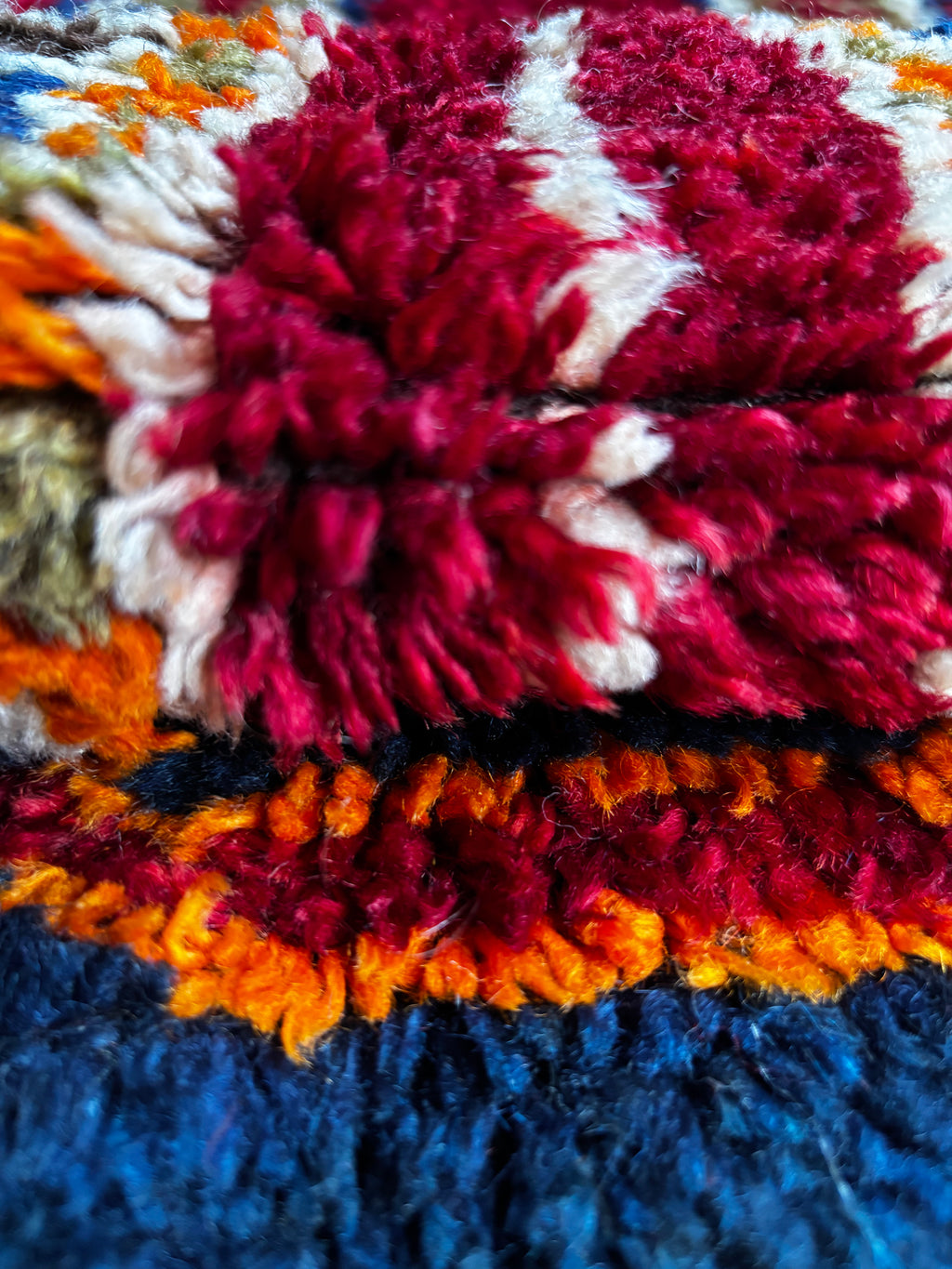 120 × 305 cm | Handmade Vintage Herki Wool Runner