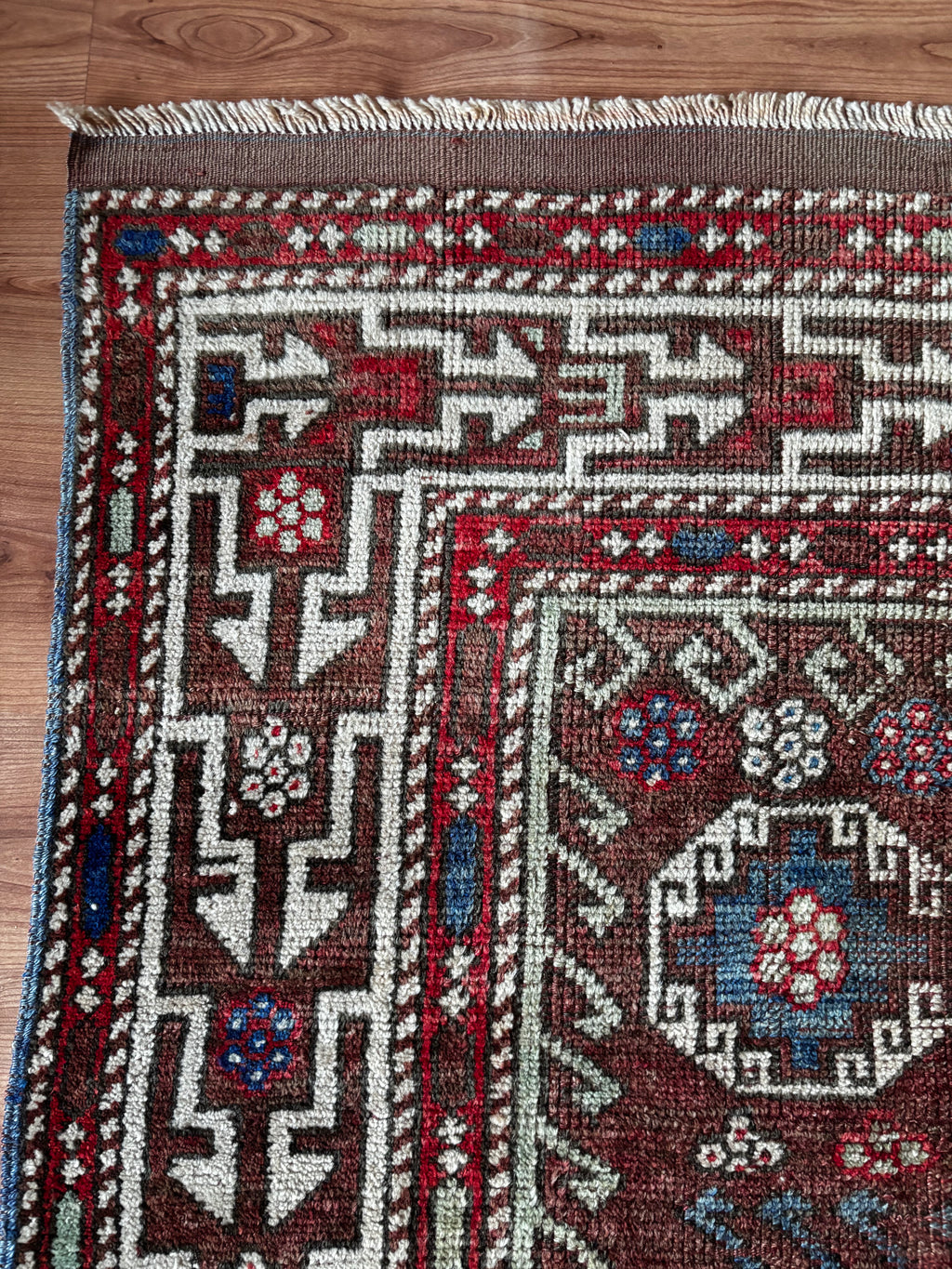 178 × 263 cm | 100+ Year Old Antique Ayvacık Rug | Handmade Turkish Wool Rug