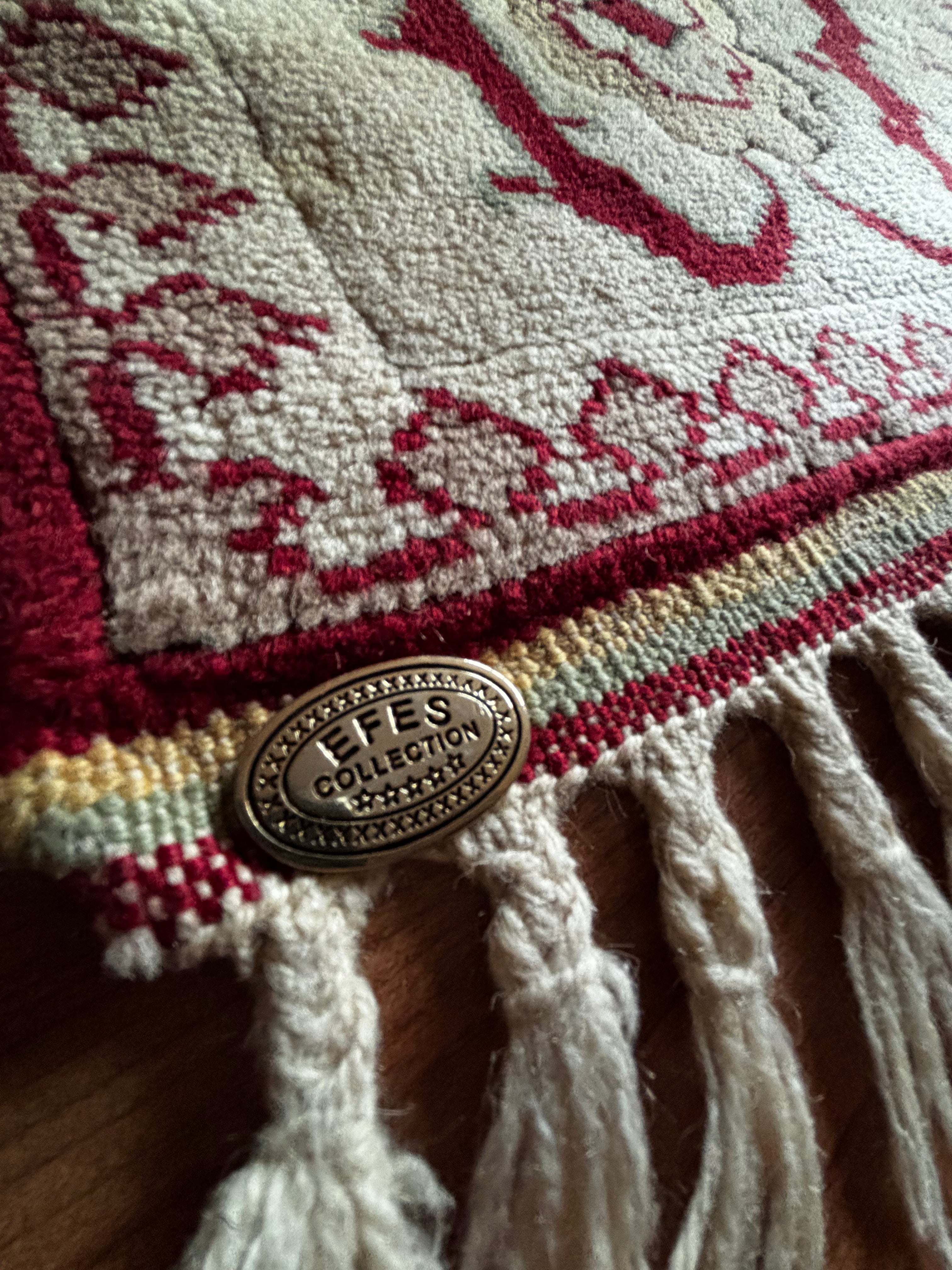 175 × 280 cm Handmade Turkish Oushak Rug – Vintage Wool Carpet – Large Area Rug – Traditional Anatolian Rug