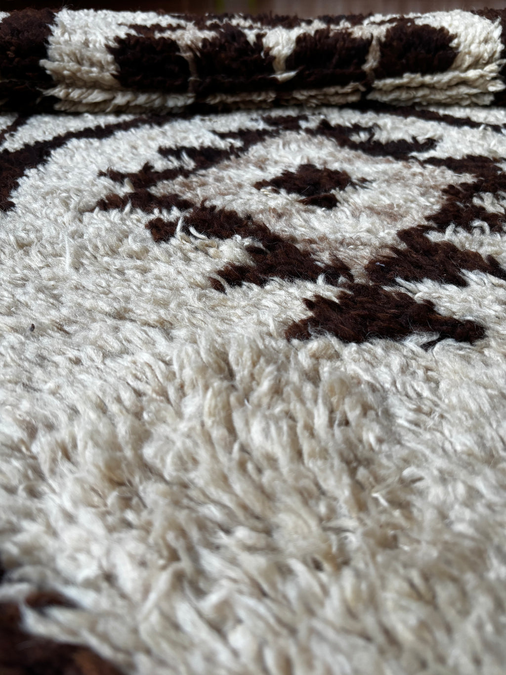 Herki Tribal Runner Rug – Ivory · 80 × 320 cm
