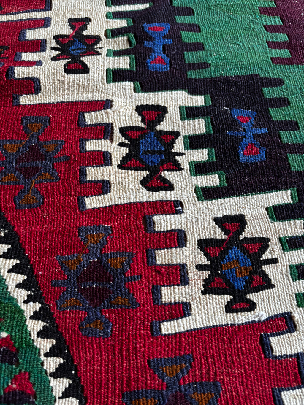 170 × 390 cm | 2-in-1 Handmade Anatolian Kilim