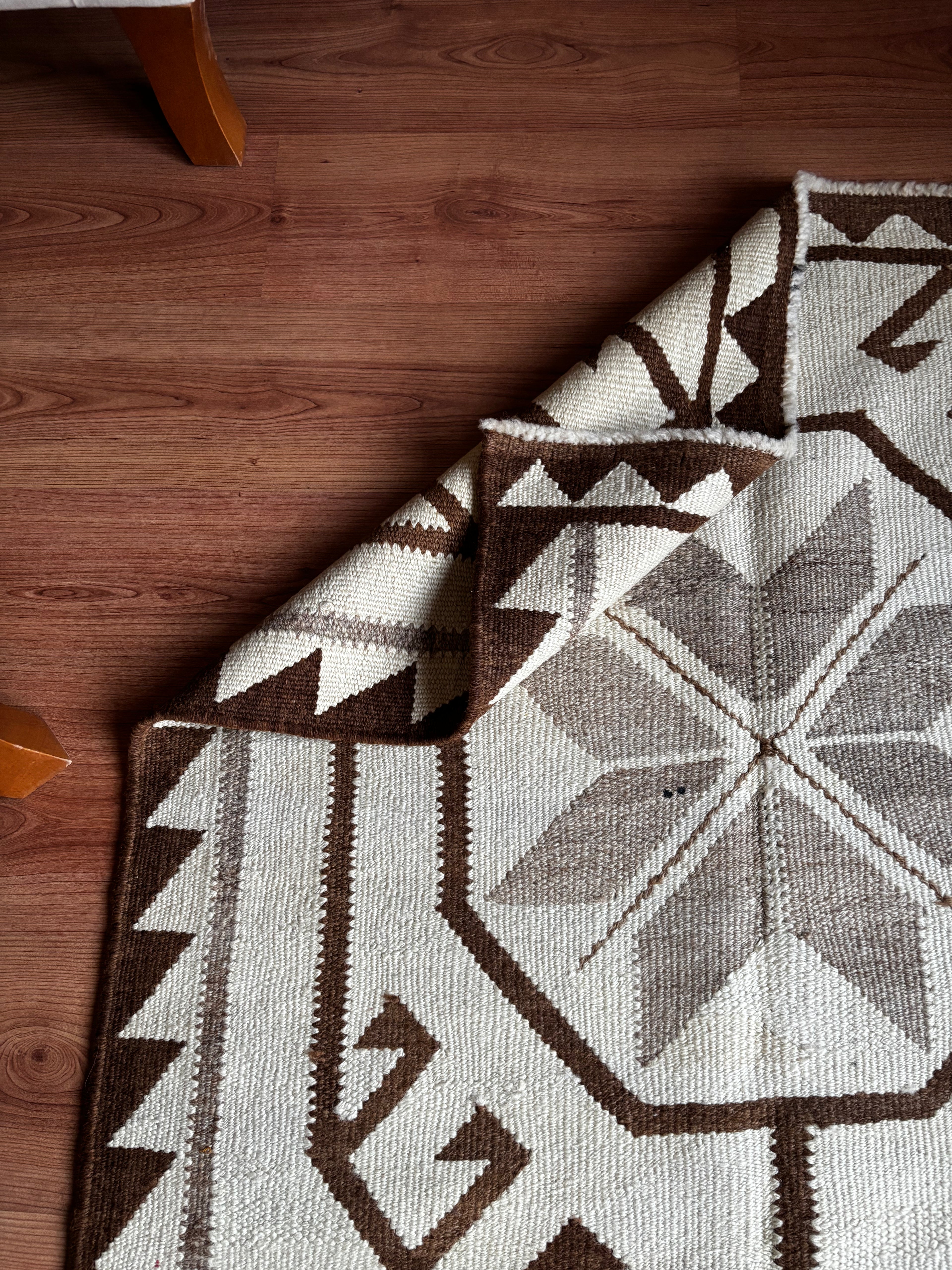 100 × 335 cm | Handmade Anatolian Herki Kilim Runner