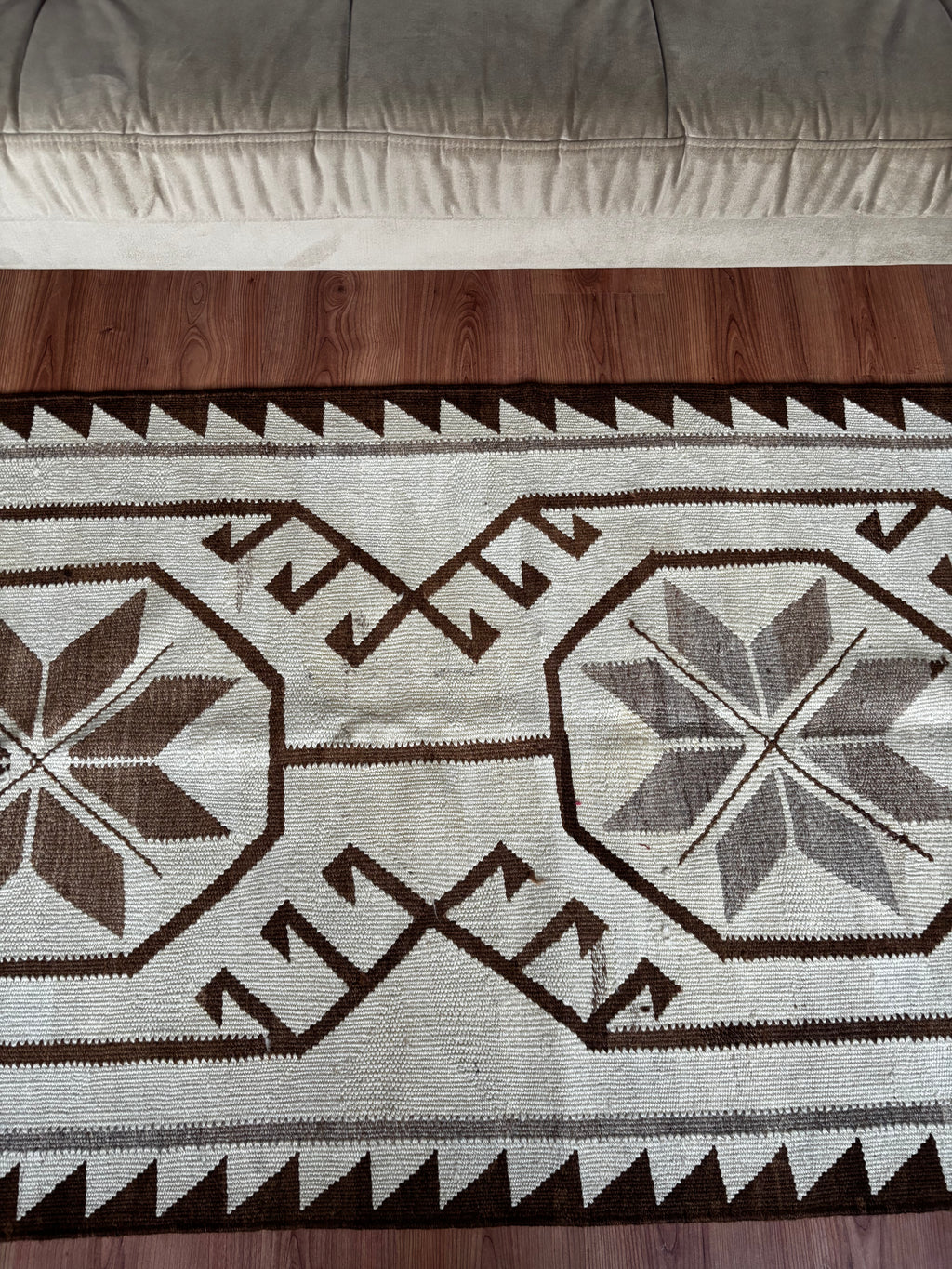 100 × 335 cm | Handmade Anatolian Herki Kilim Runner