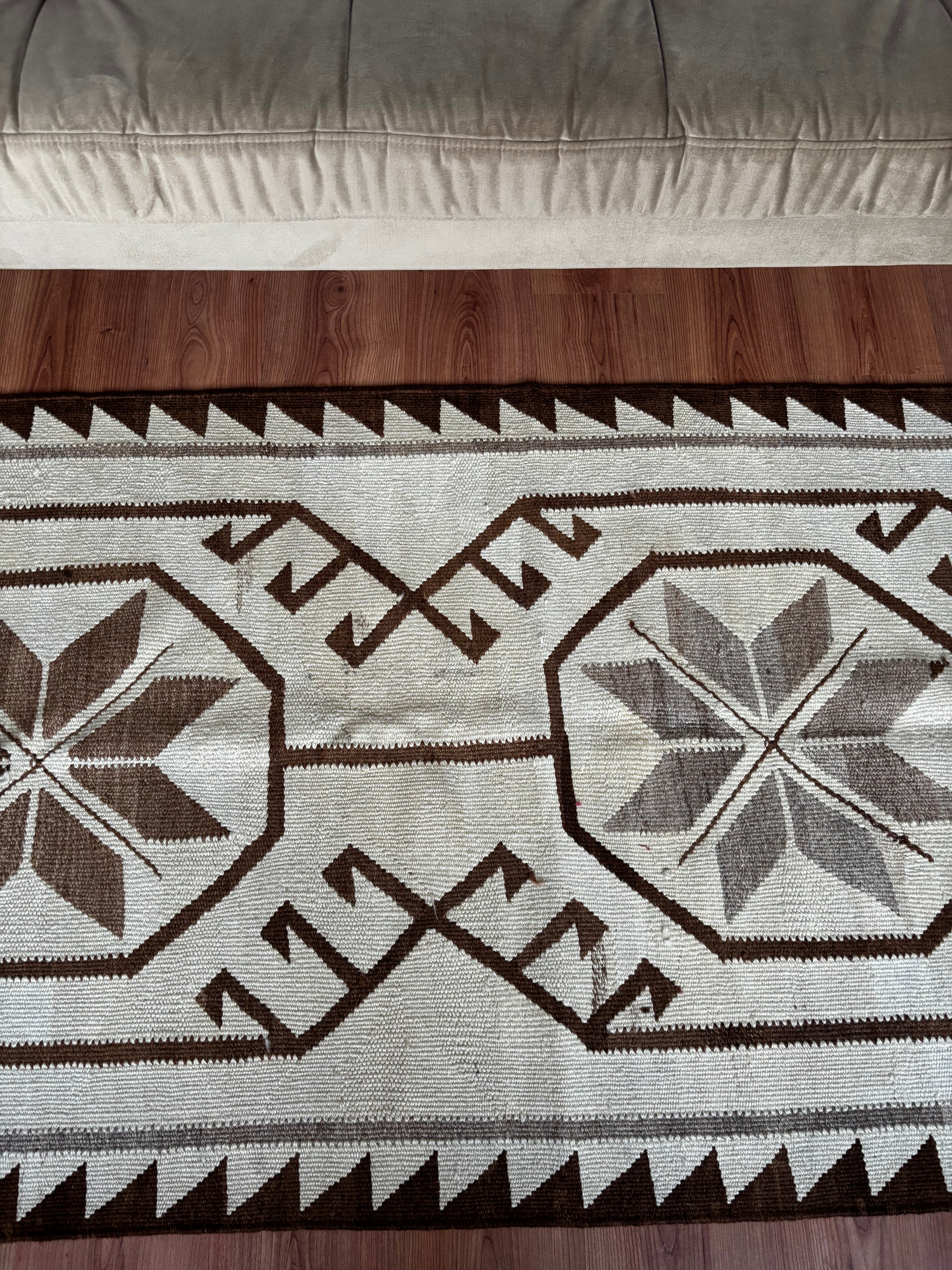 100 × 335 cm | Handmade Anatolian Herki Kilim Runner