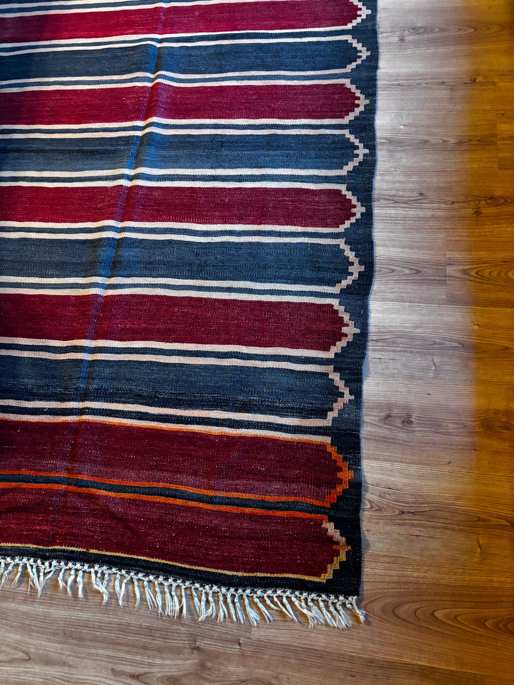 135 × 350 cm | Handmade Sivas Wool Runner Kilim