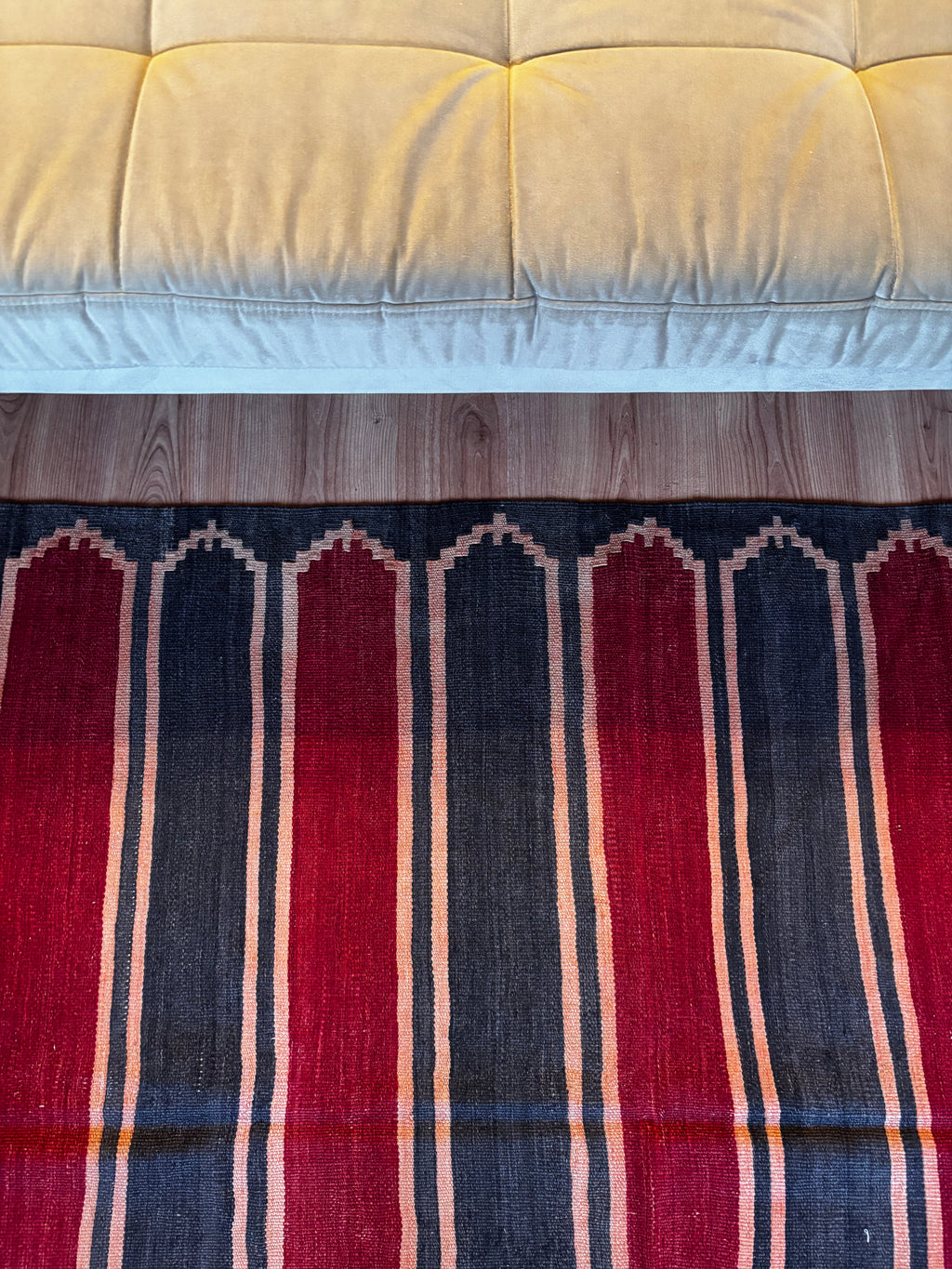 135 × 350 cm | Handmade Sivas Wool Runner Kilim