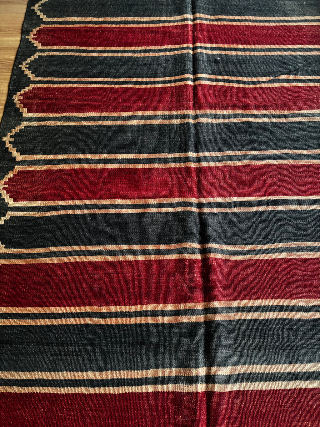 135 × 350 cm | Handmade Sivas Wool Runner Kilim