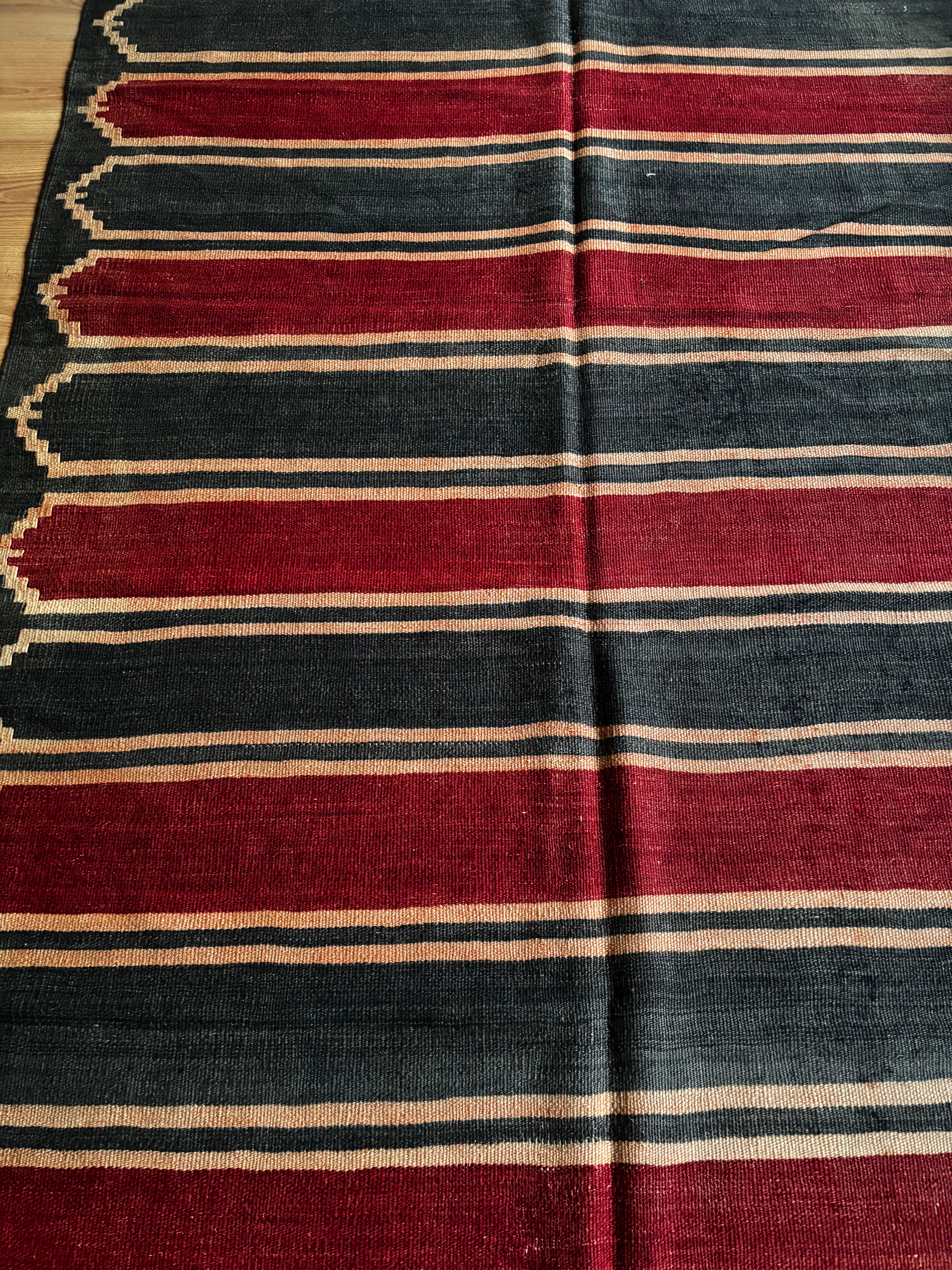 135 × 350 cm | Handmade Sivas Wool Runner Kilim