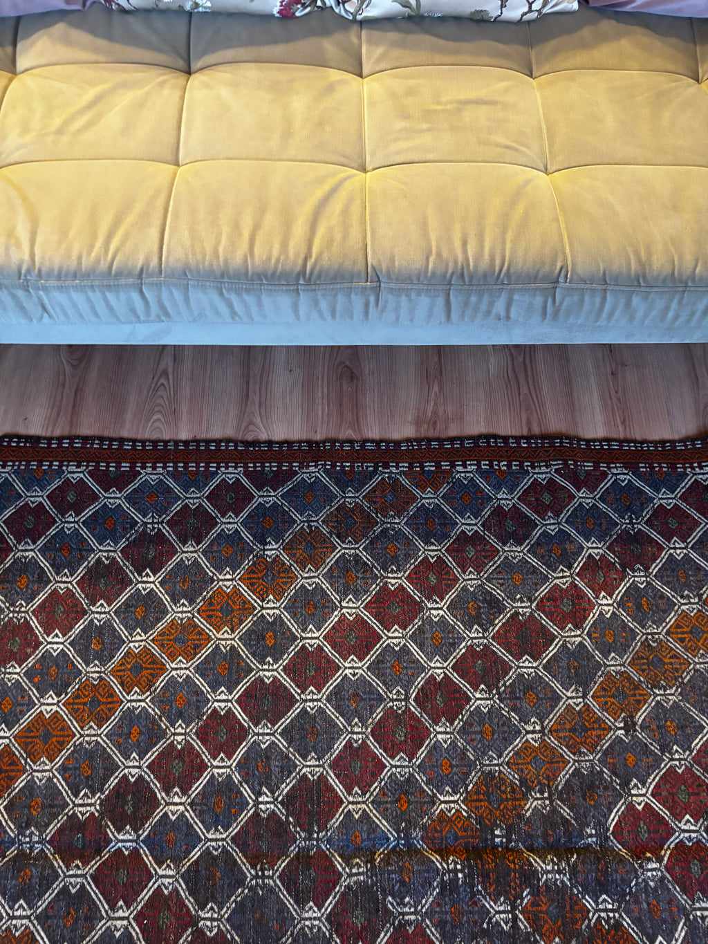 155 × 315 cm | Handmade Mersin Mut Cicim Wool Kilim