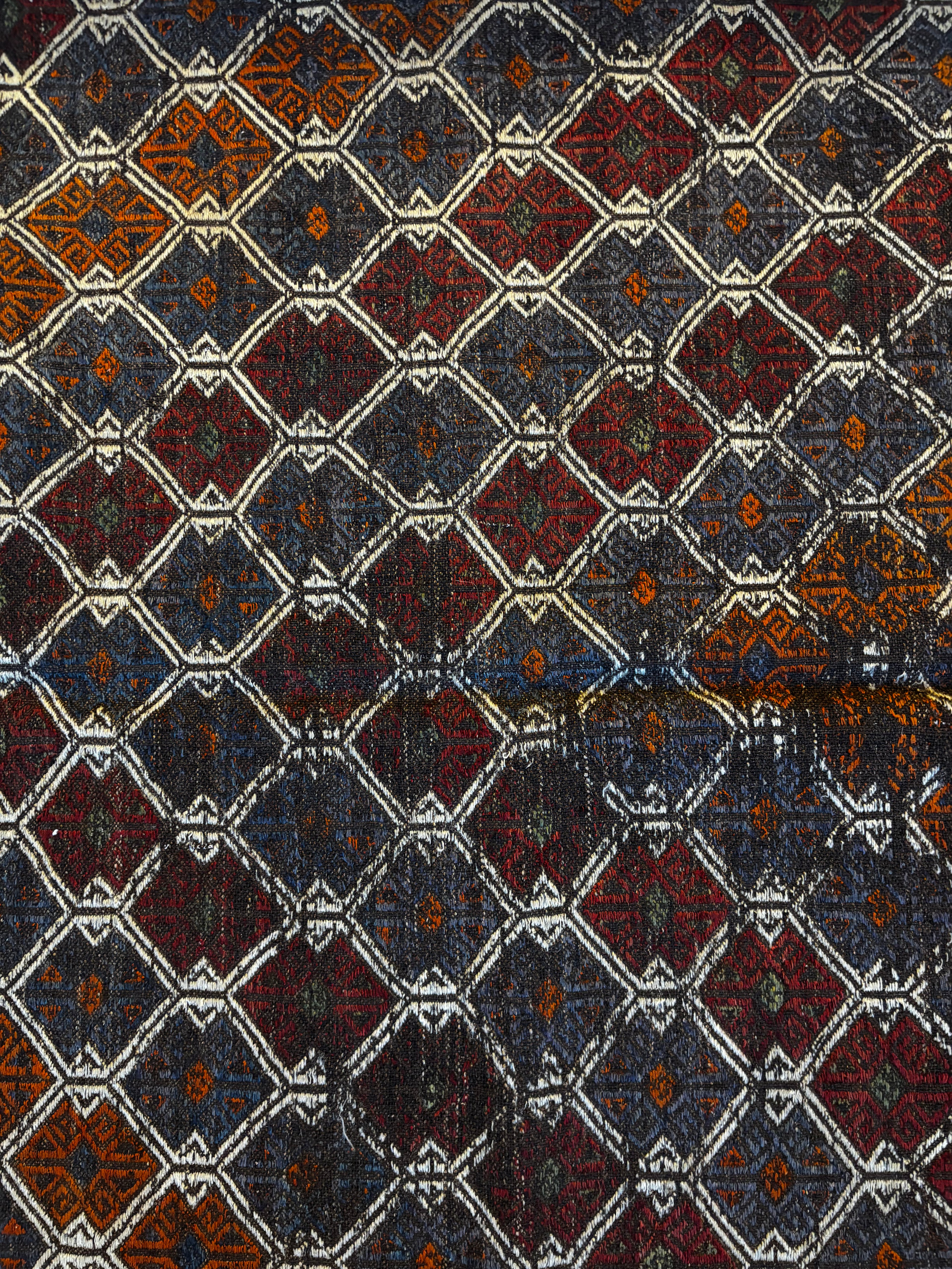 155 × 315 cm | Handmade Mersin Mut Cicim Wool Kilim