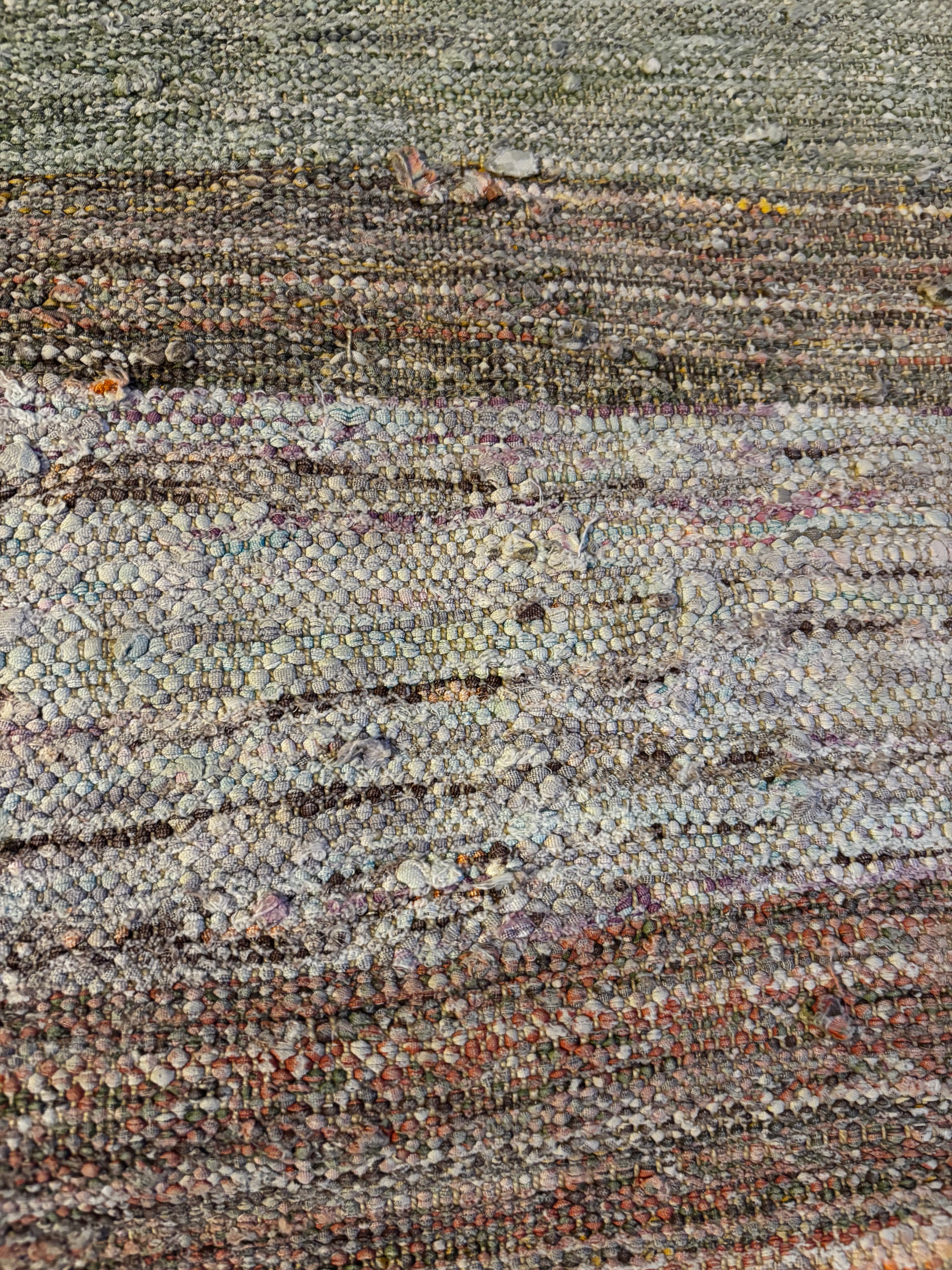 170 × 250 cm | Handmade Recycled Cotton Kilim