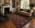 Large Vintage Anatolian Rug – 187x293 cm – Handwoven Wool Statement Carpet