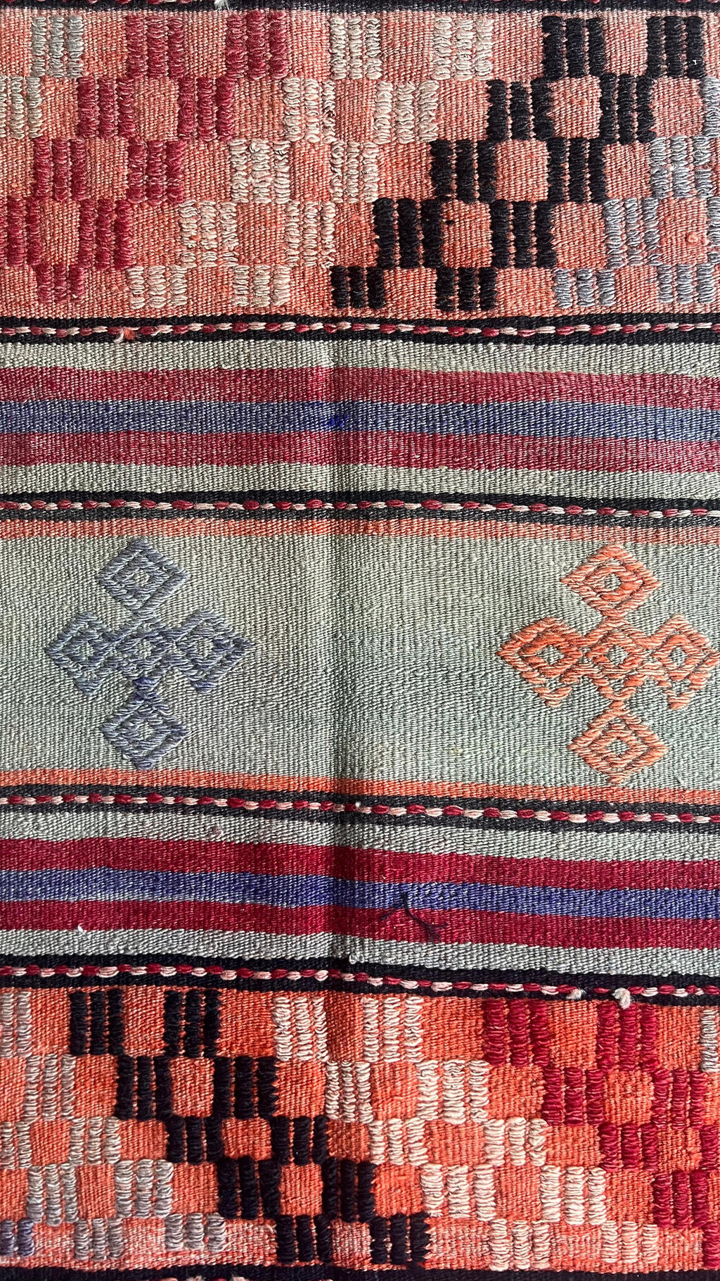 Handmade Turkish Balıkesir Kilim – 176 × 176 cm
