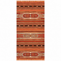 Sivas Kilim Wide Runner – Terracotta · 151 × 325 cm