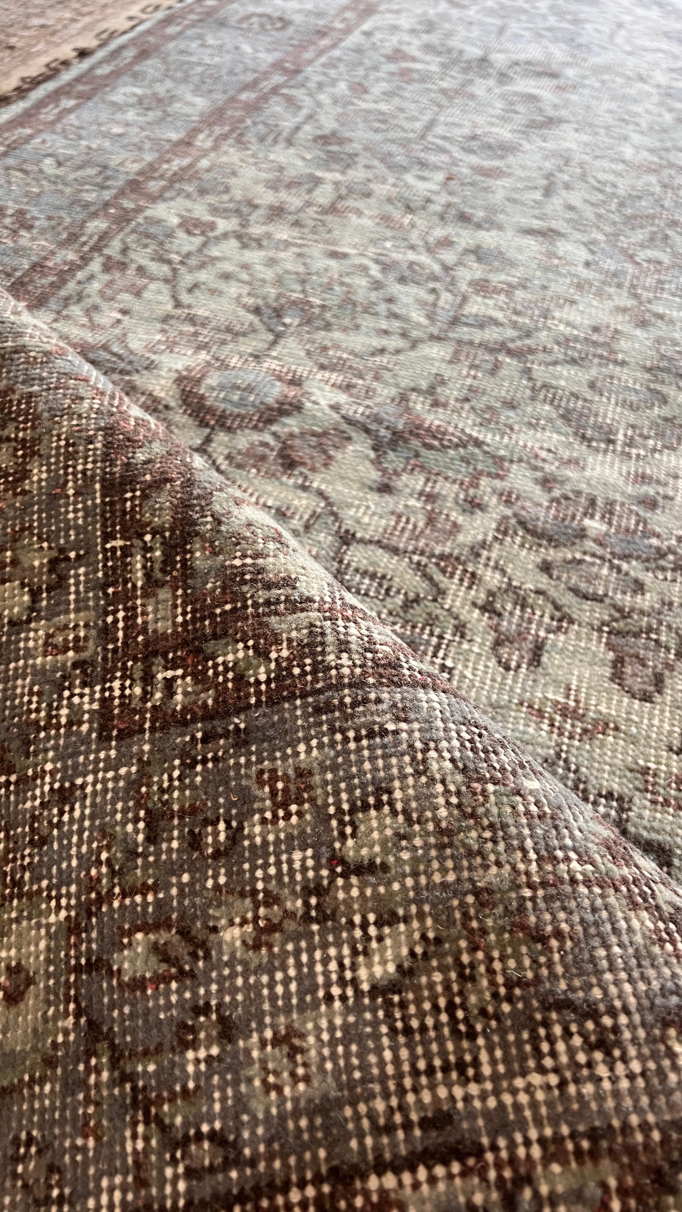 Antique Turkish Vintage Rug – 164 × 268 cm – Handwoven Wool Rug
