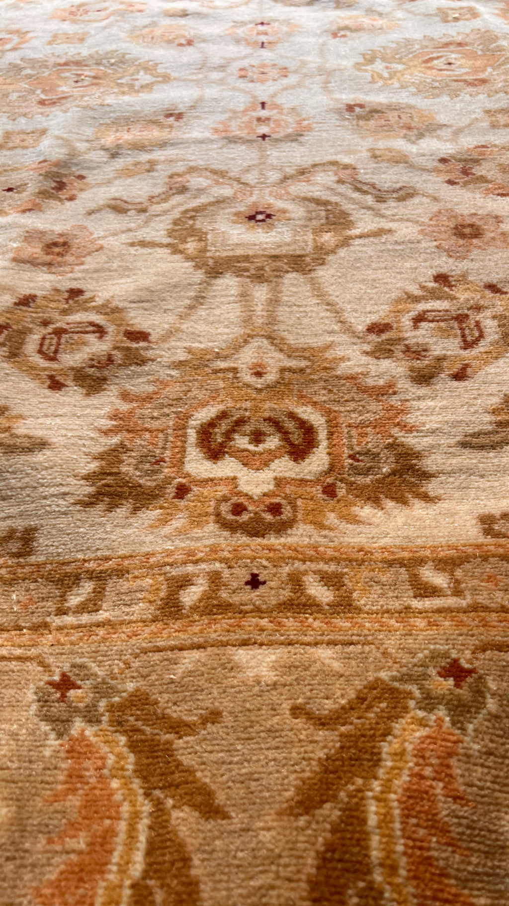 Ottoman Uşak Wool Rug – 173x240 cm – Handmade Turkish Classic Rug