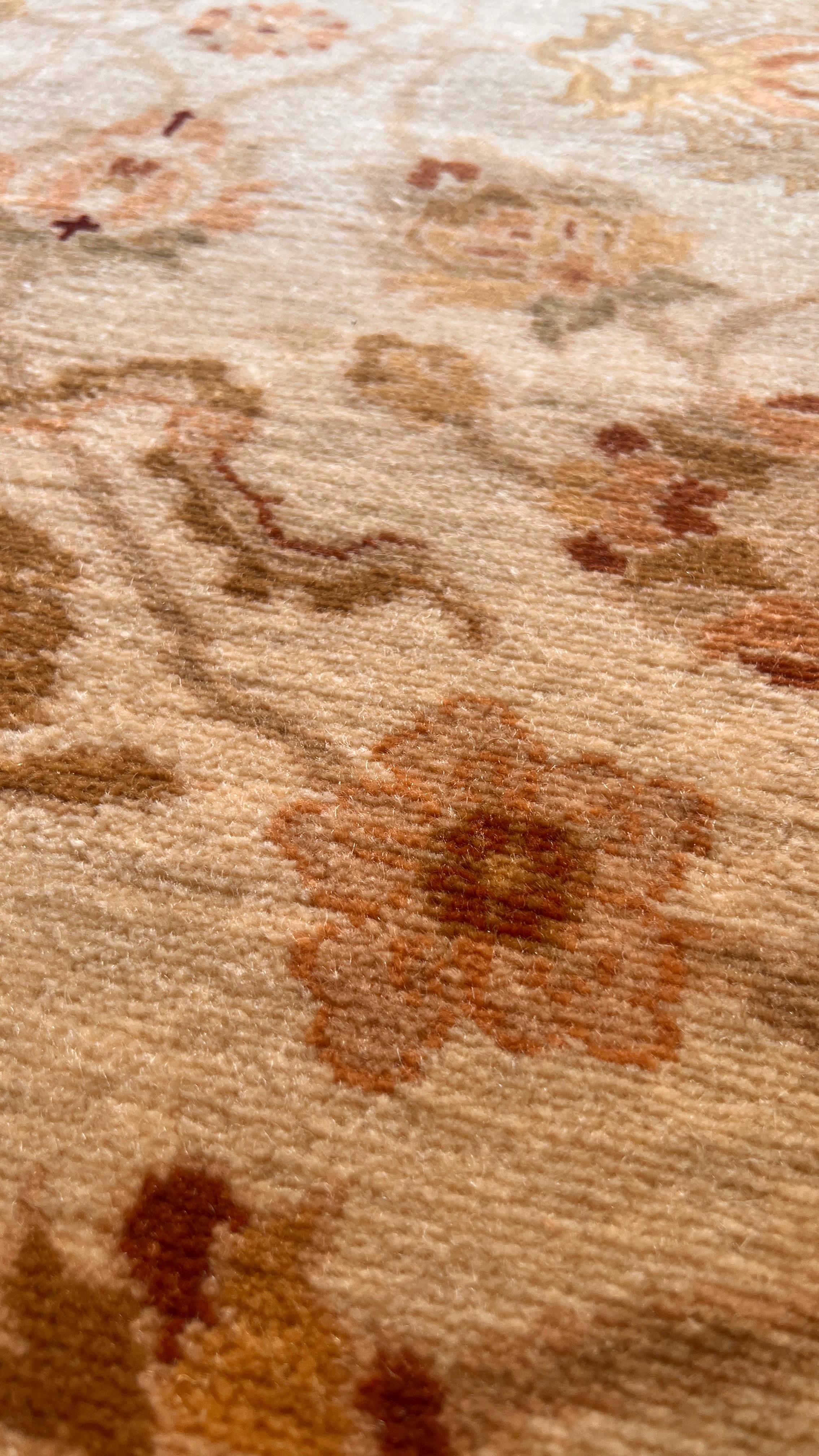 Ottoman Uşak Wool Rug – 173x240 cm – Handmade Turkish Classic Rug