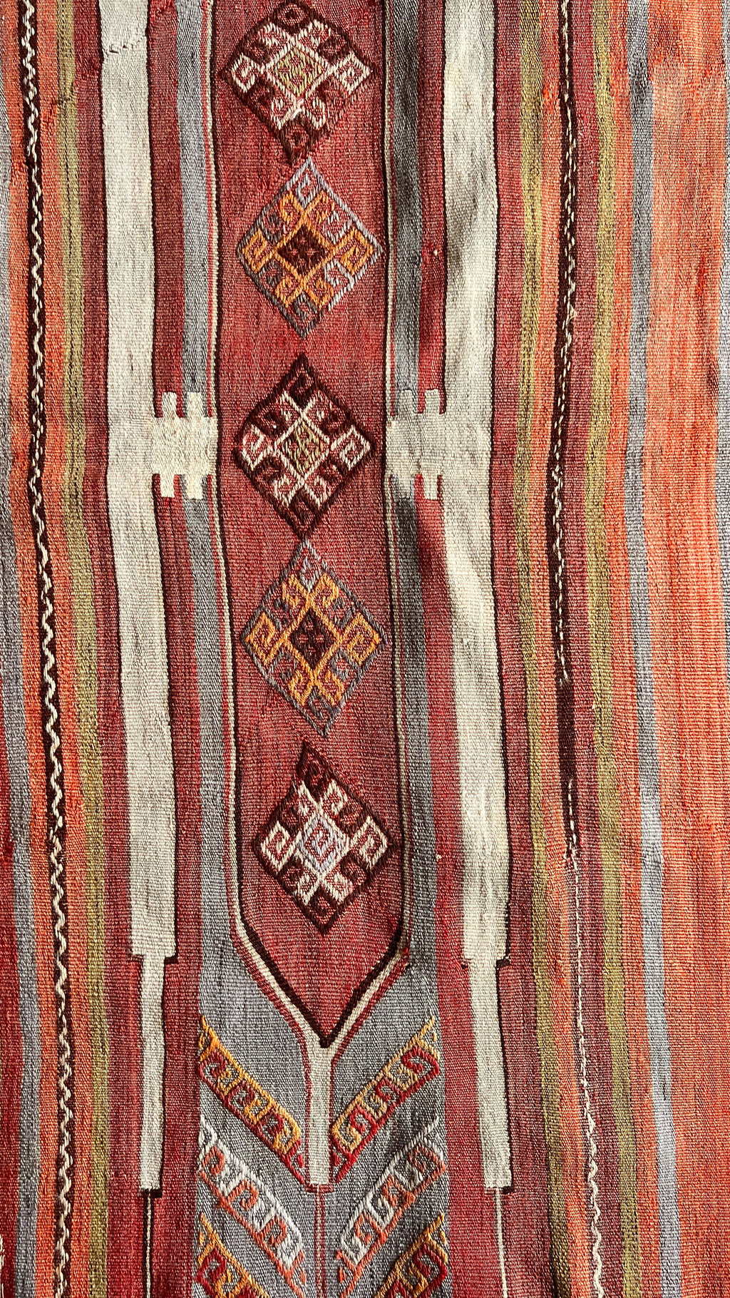 Handmade Sivas Kilim Runner – 151 × 325 cm – Vintage Turkish Wool Kilim