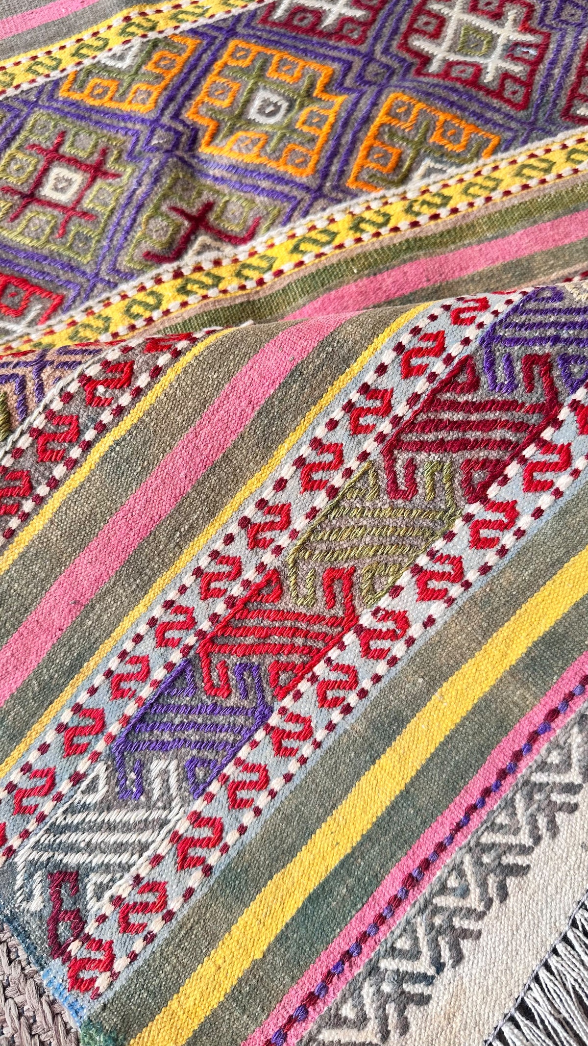 Aksaray Cicim Kilim – Multicolour · 79 × 125 cm
