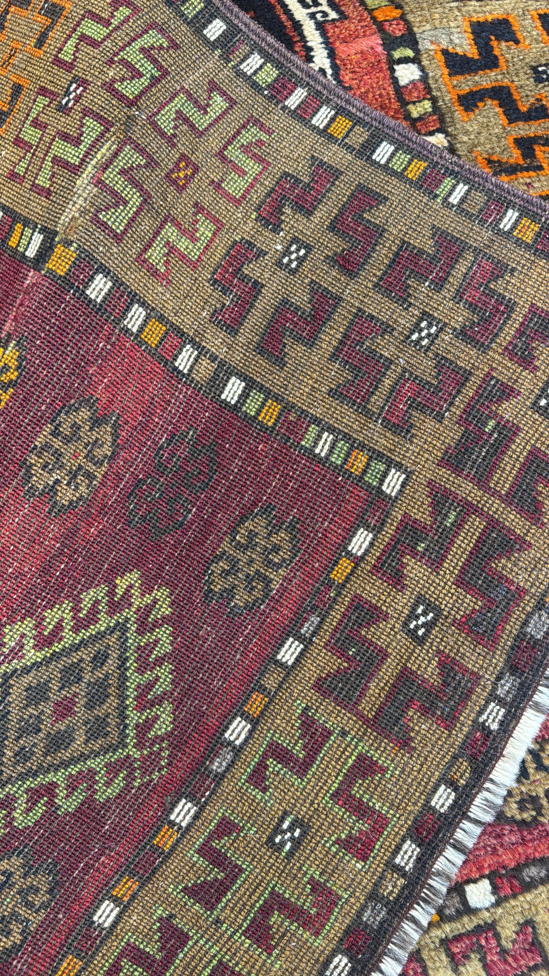 Anatolian Turkish Runner Rug – 120×340 cm