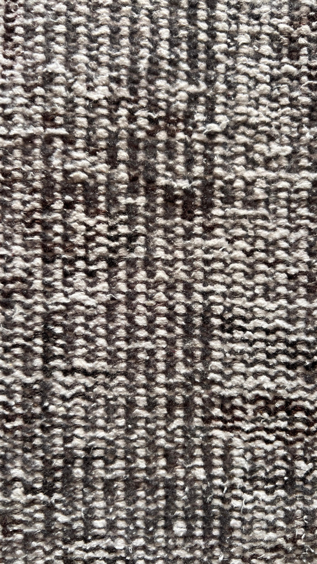 Vintage Minimalist Turkish Rug 160x235 cm – Handwoven Wool Kilim – Charcoal Grey Flatweave