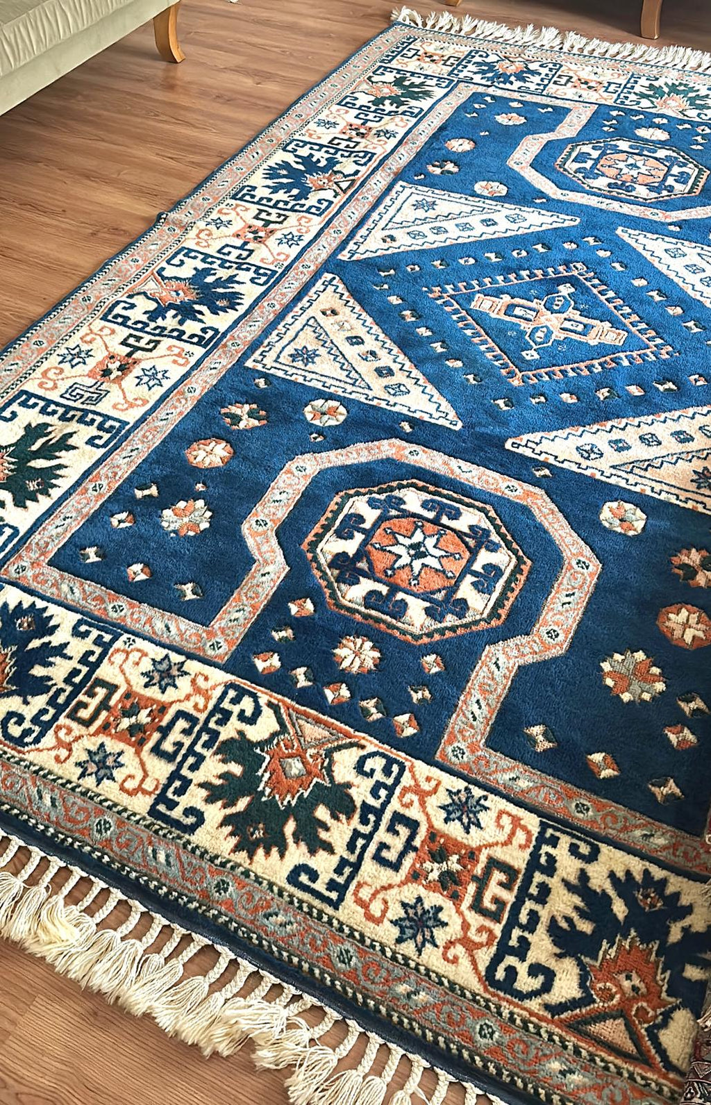 Turkish Yoruk Handwoven Rug – 200×300 cm | Anatolian Tribal Wool Carpet