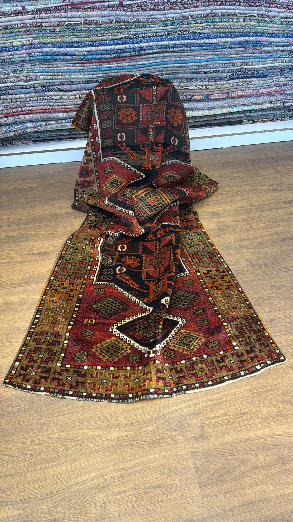 Anatolian Turkish Runner Rug – 120×340 cm