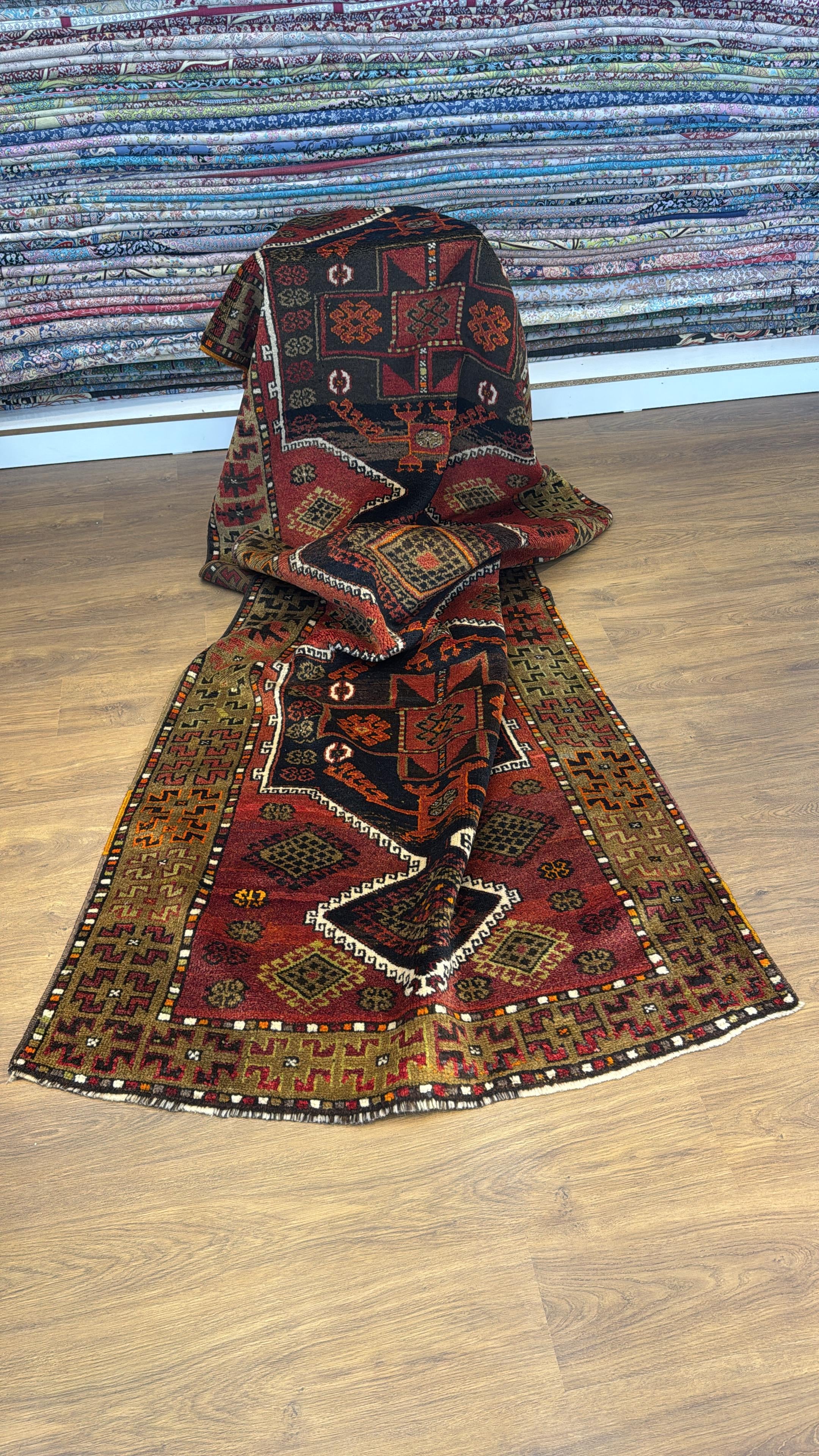 Anatolian Turkish Runner Rug – 120×340 cm